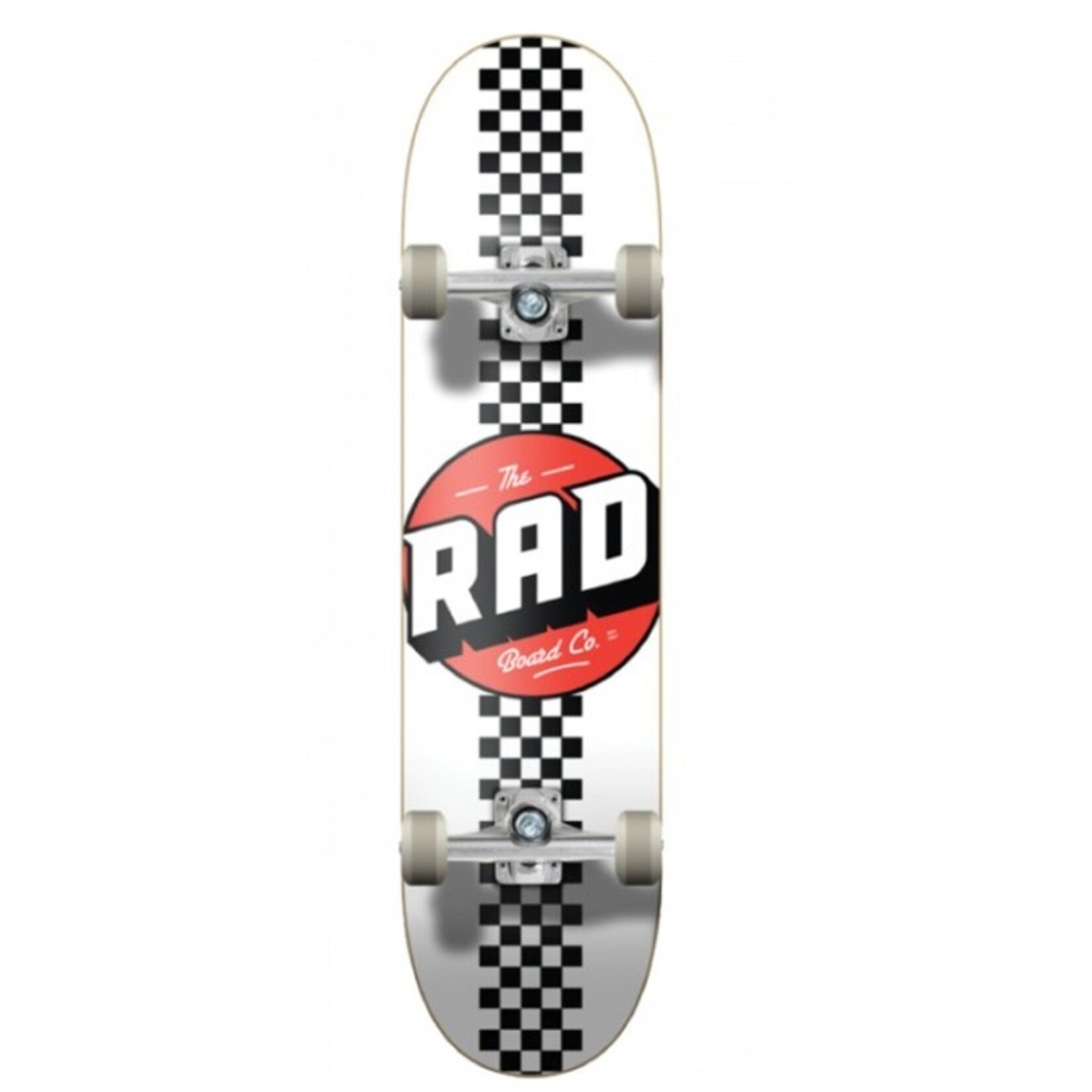 EASTERN SKATEBOARD SUPPLY Rad Checker 2 Complete - 7.75 Blk/Wht Skateboard