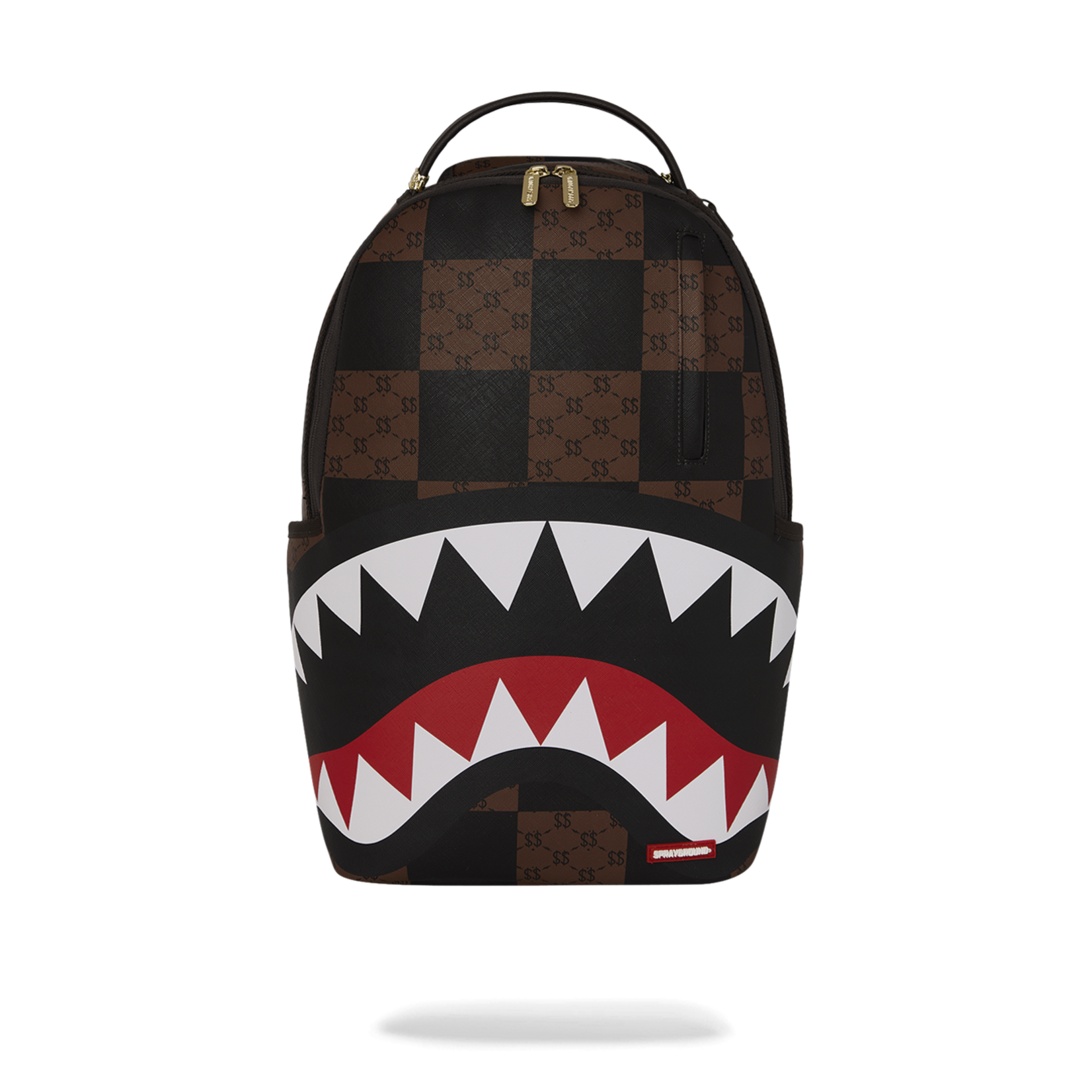 SPRAYGROUND シャーク チェック柄 ボディバッグ 確実正規品 THAT BIG CHECK SHARK BACKPACK - Panda Ski and Sport