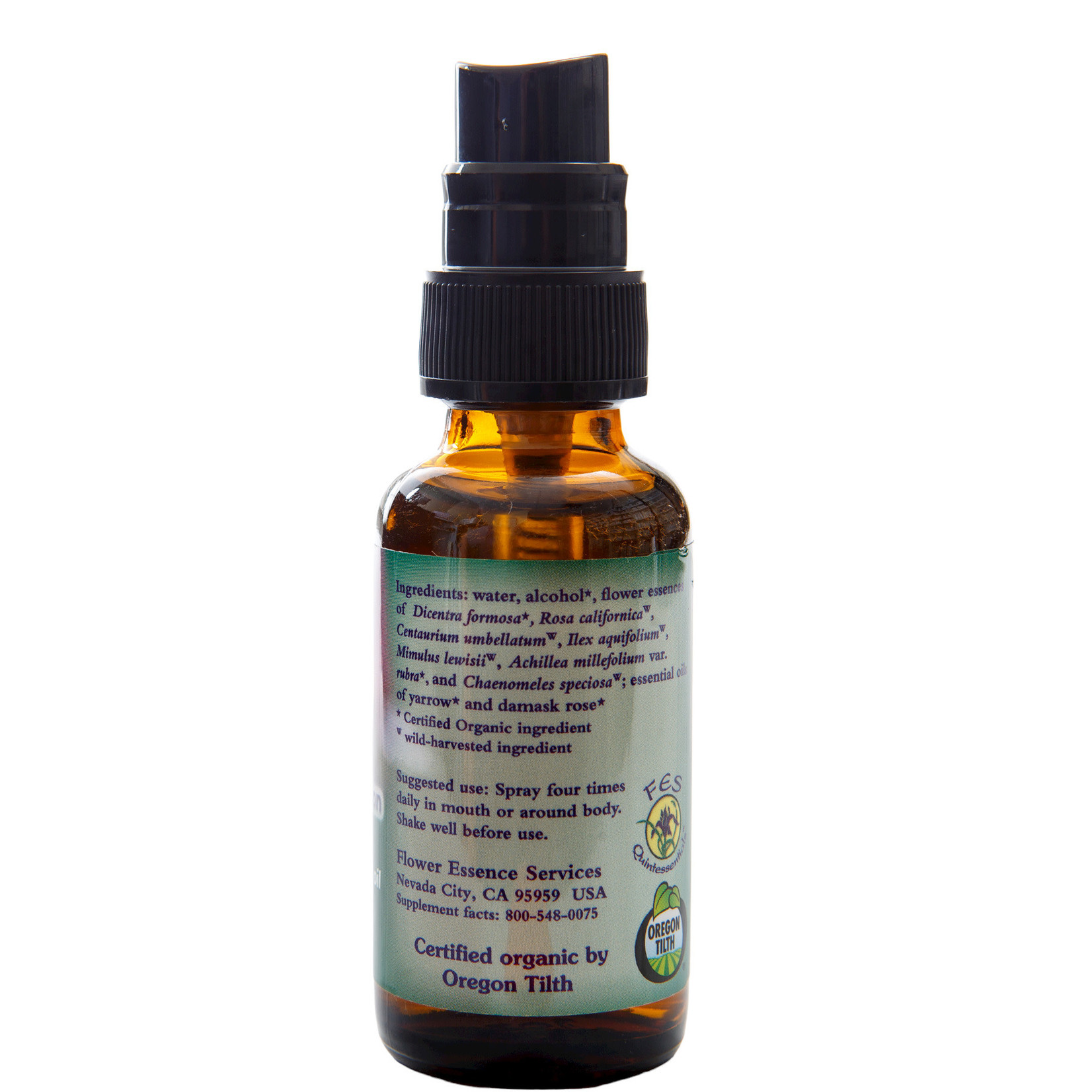 FES Sacred Heart 1oz Spray Flower Essence Services