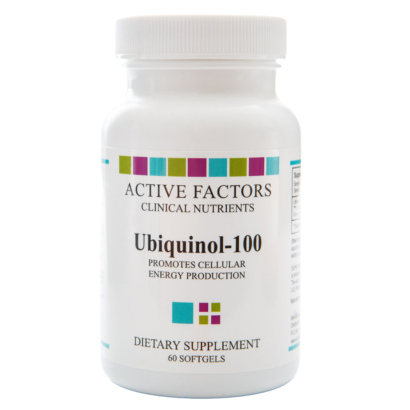 Active Factors Ubiquinol-100mg 60sg Active Factors