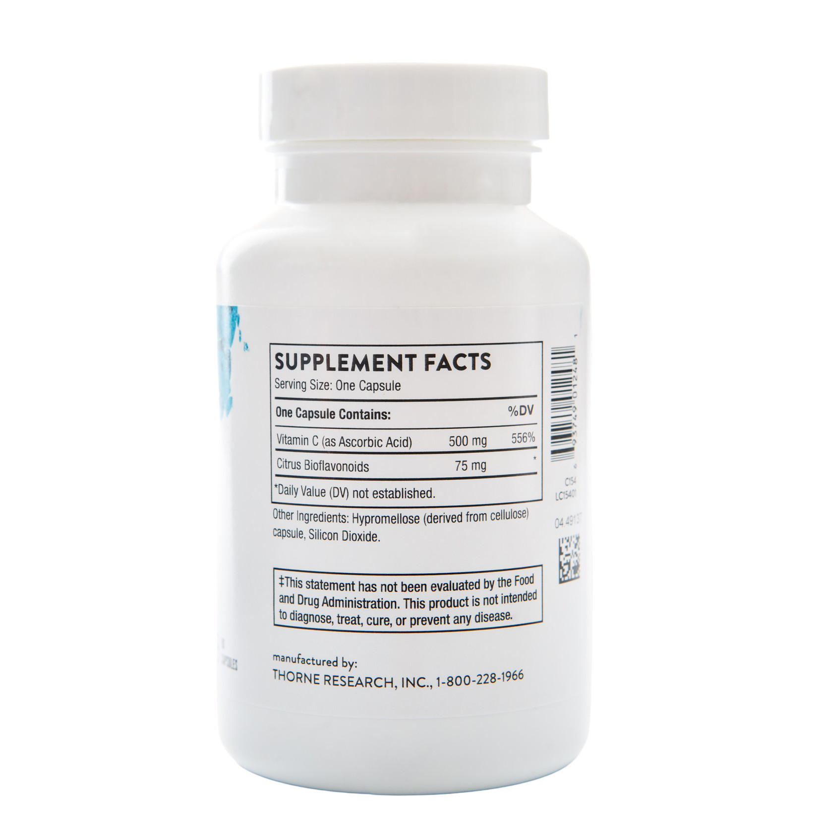 Thorne Research Vitamin C 500 mg (formerly Vitamin C  with Flavonoids) 90c Thorne