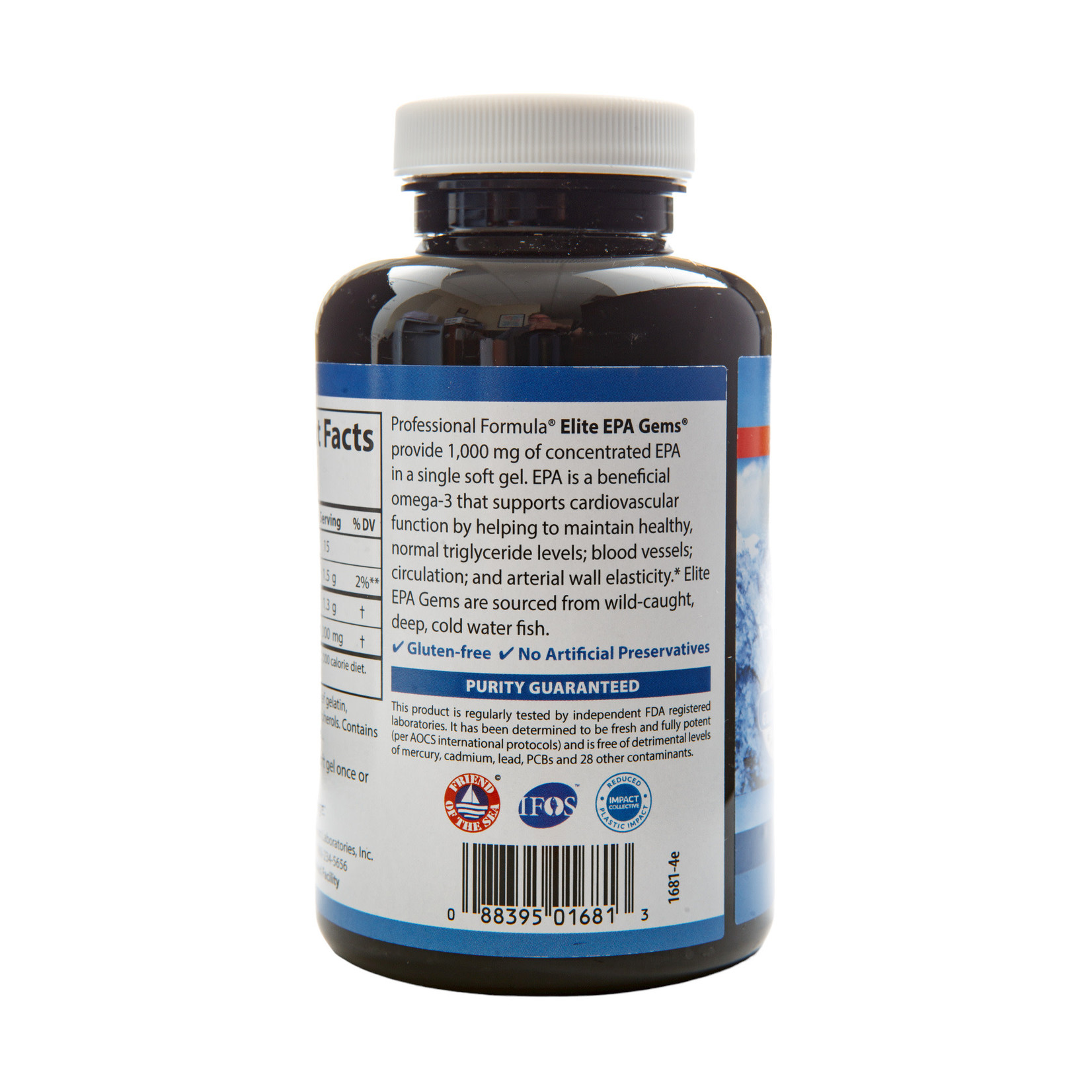 Carlson Labs Elite EPA Gems 1000mg 120c Carlson