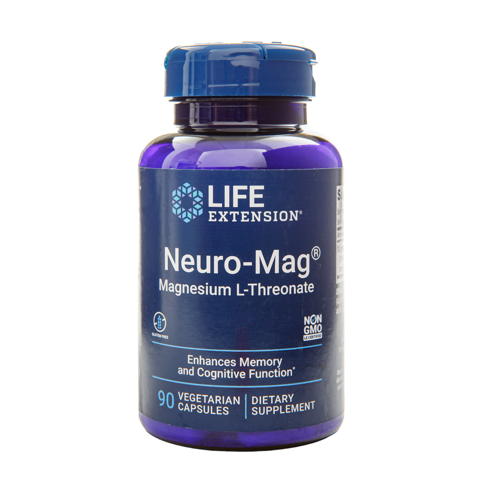 Life Extension NeuroMag Magnesium L-Threonate 144mg 90c Life Extensions