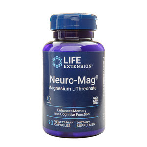 Life Extension NeuroMag Magnesium L-Threonate 144mg 90c Life Extensions