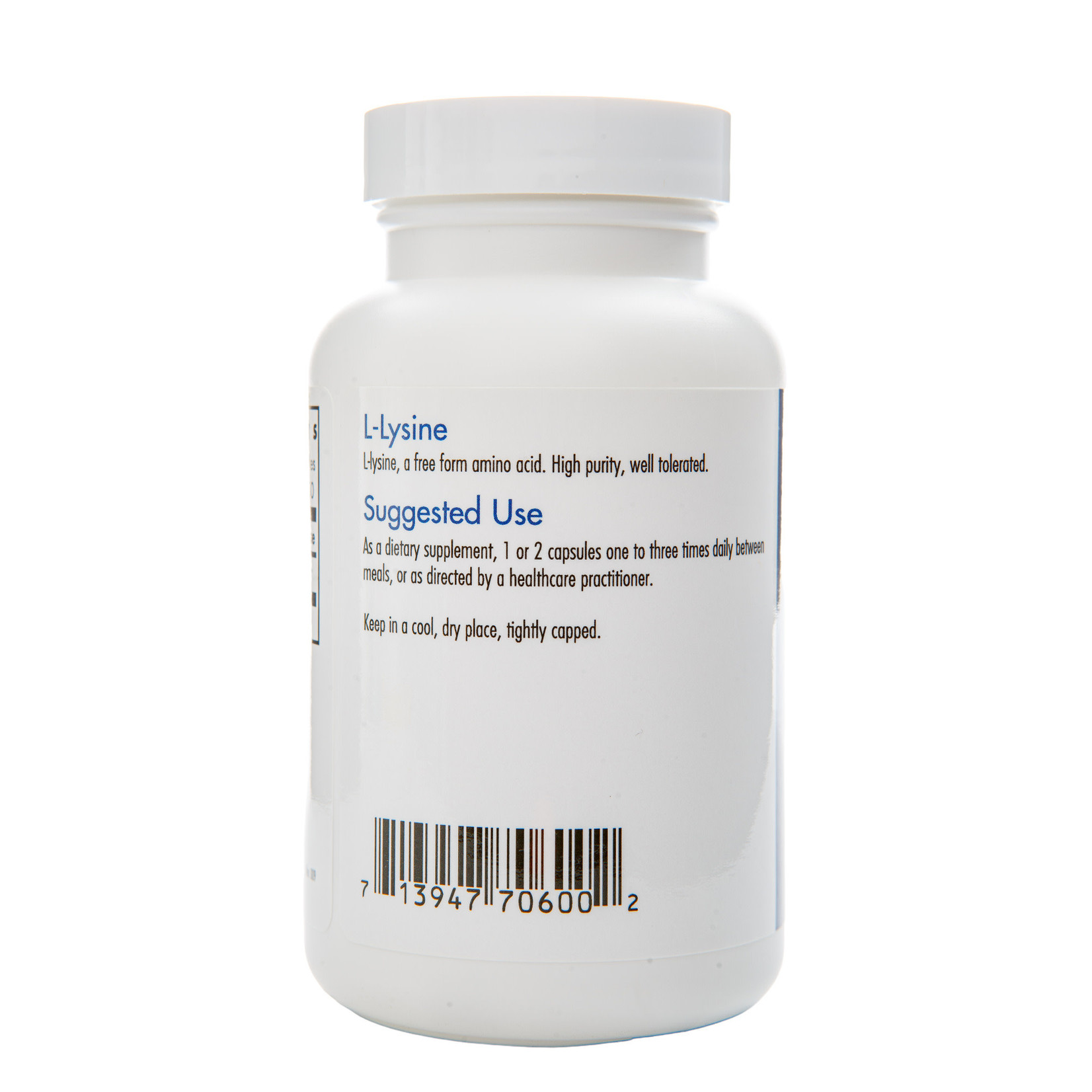 Allergy Research Group L-Lysine 500mg 100c Allergy Research Group