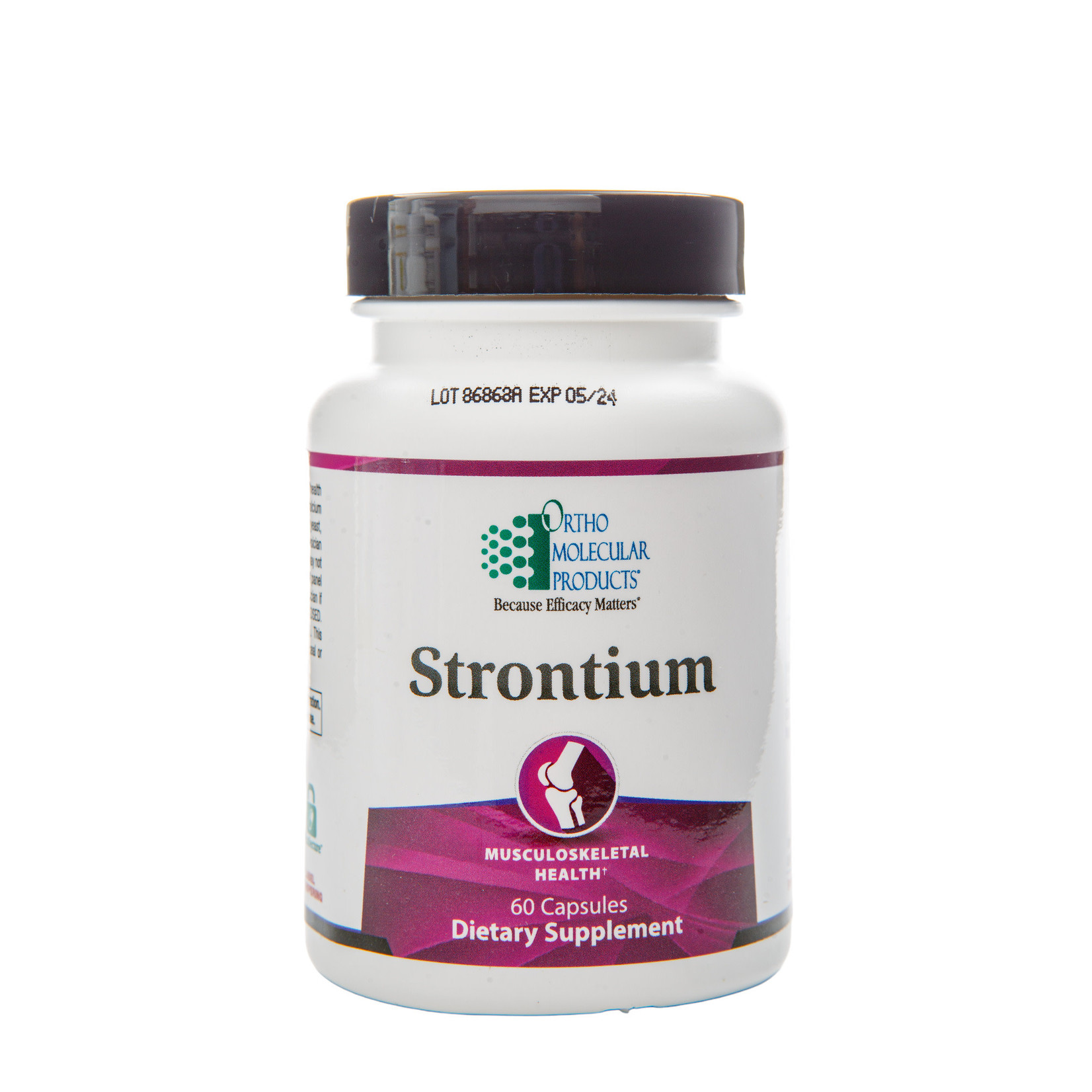 Ortho Molecular Products Strontium 300mg 60c Ortho Molecular Products