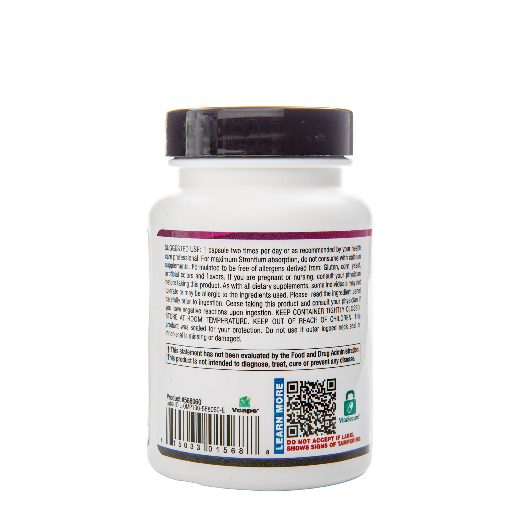 Ortho Molecular Products Strontium 300mg 60c Ortho Molecular Products
