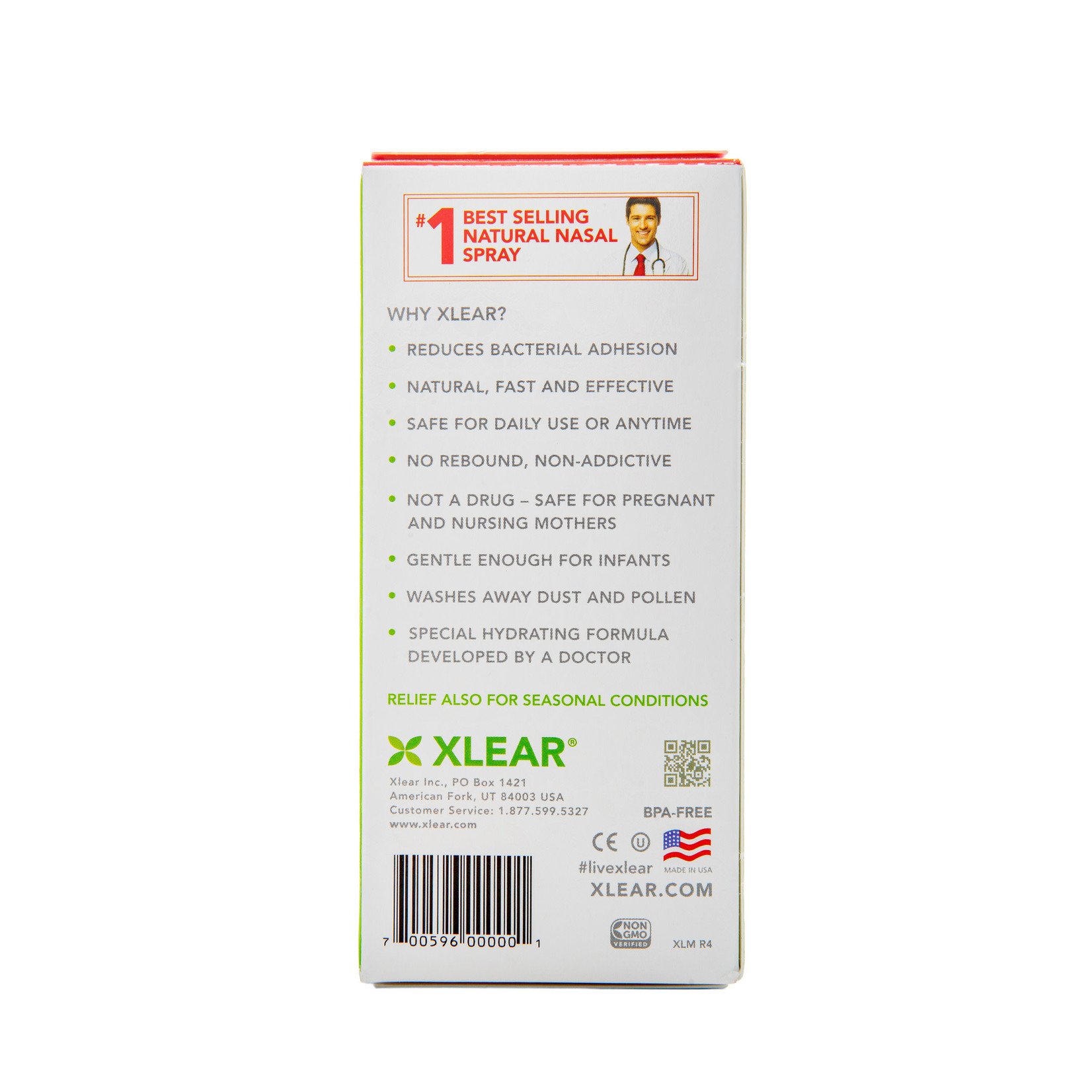 Xlear, Inc. Xlear Nasal Spray 1.5 oz Xlear, Inc.
