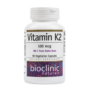 BioClinic Naturals Vitamin K2 100mcg 90c BioClinic