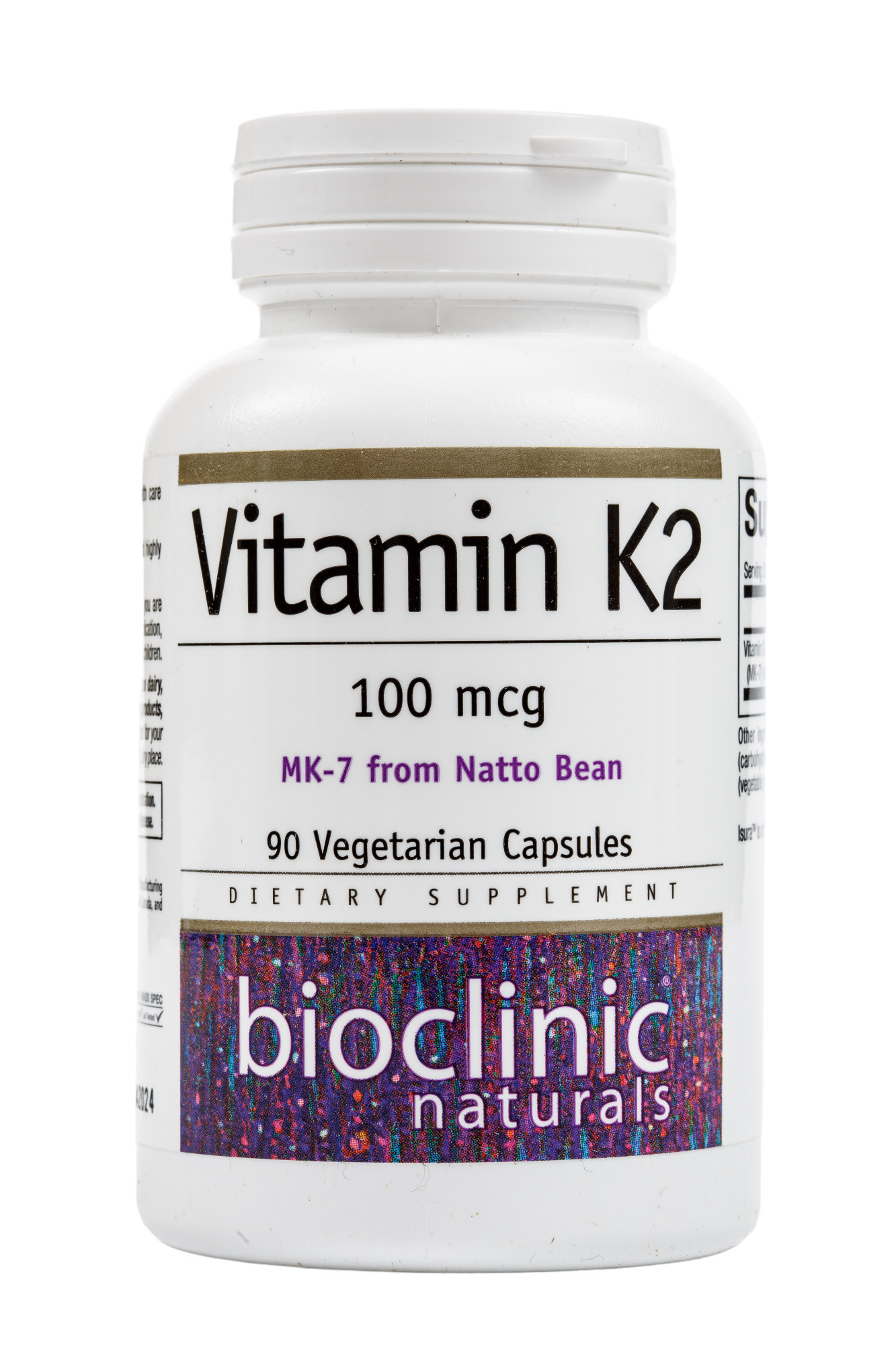 Vitamin K2 100mcg 90c BioClinic Arcana Empothecary