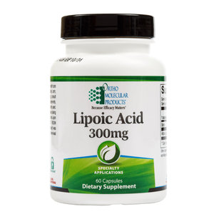 Ortho Molecular Products Lipoic Acid 300mg 60c Ortho Molecular Products