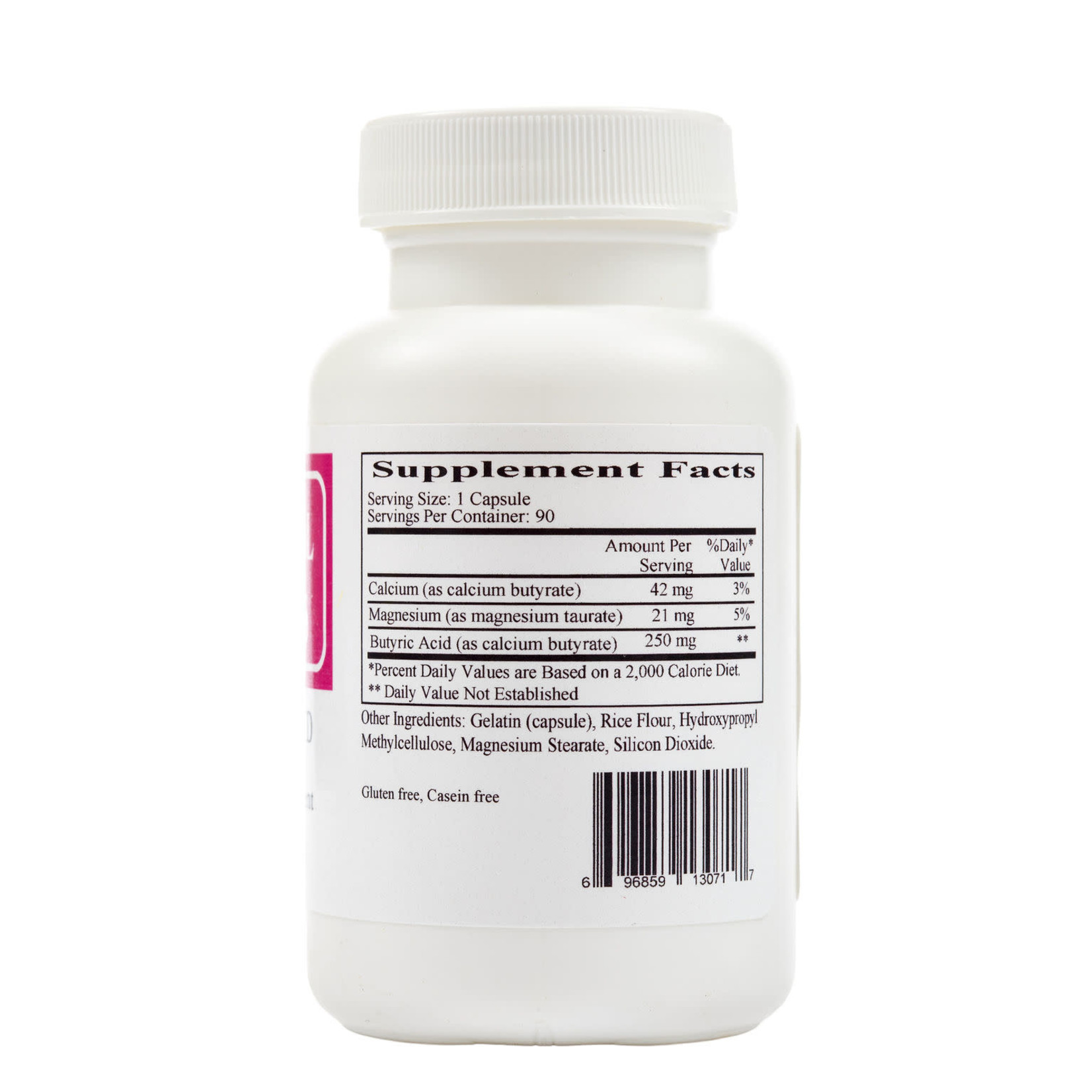 Cardiovascular Research (Ecological Formulas) Butyric Acid 2:1 Ratio 250mg 90c Ecological Formulas