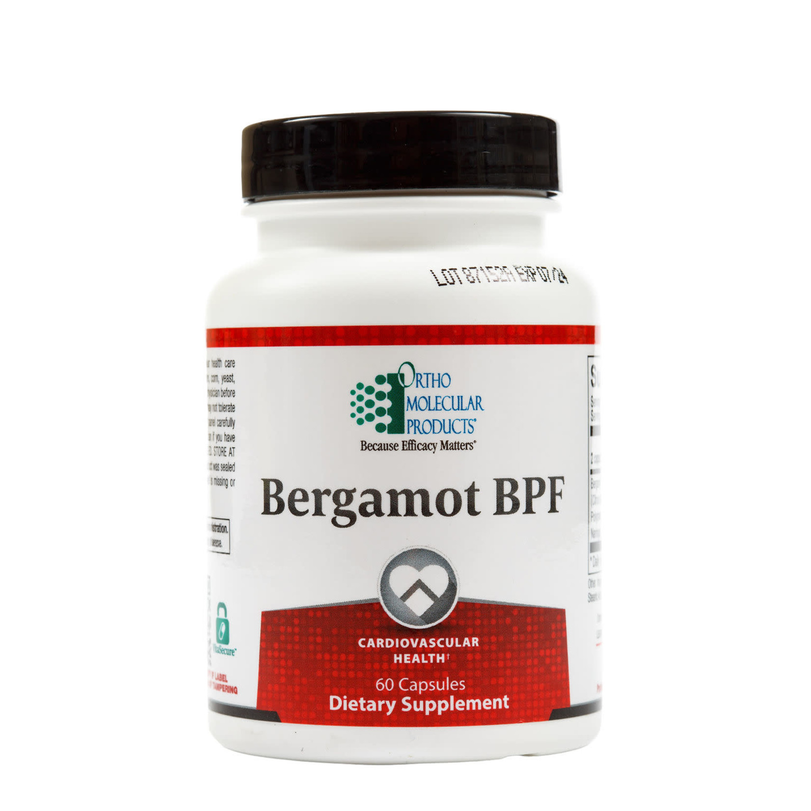 Ortho Molecular Products Bergamot BPF 1g 60c Ortho Molecular Products