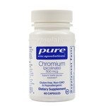 Pure Encapsulations Chromium picolinate 500mcg 60c Pure Encapsulations