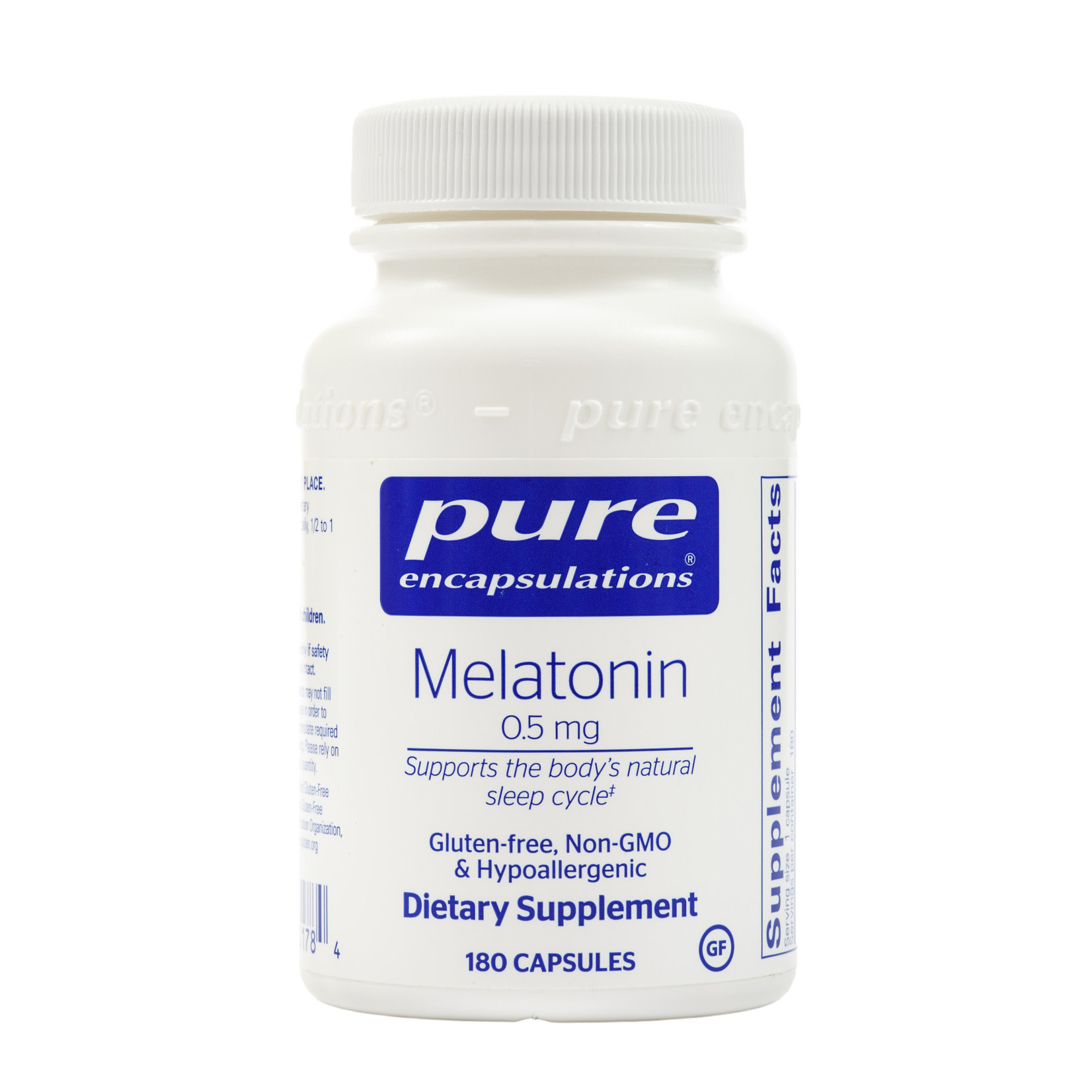 Pure Encapsulations Melatonin 0.5 mg 180c Pure Encapsulations