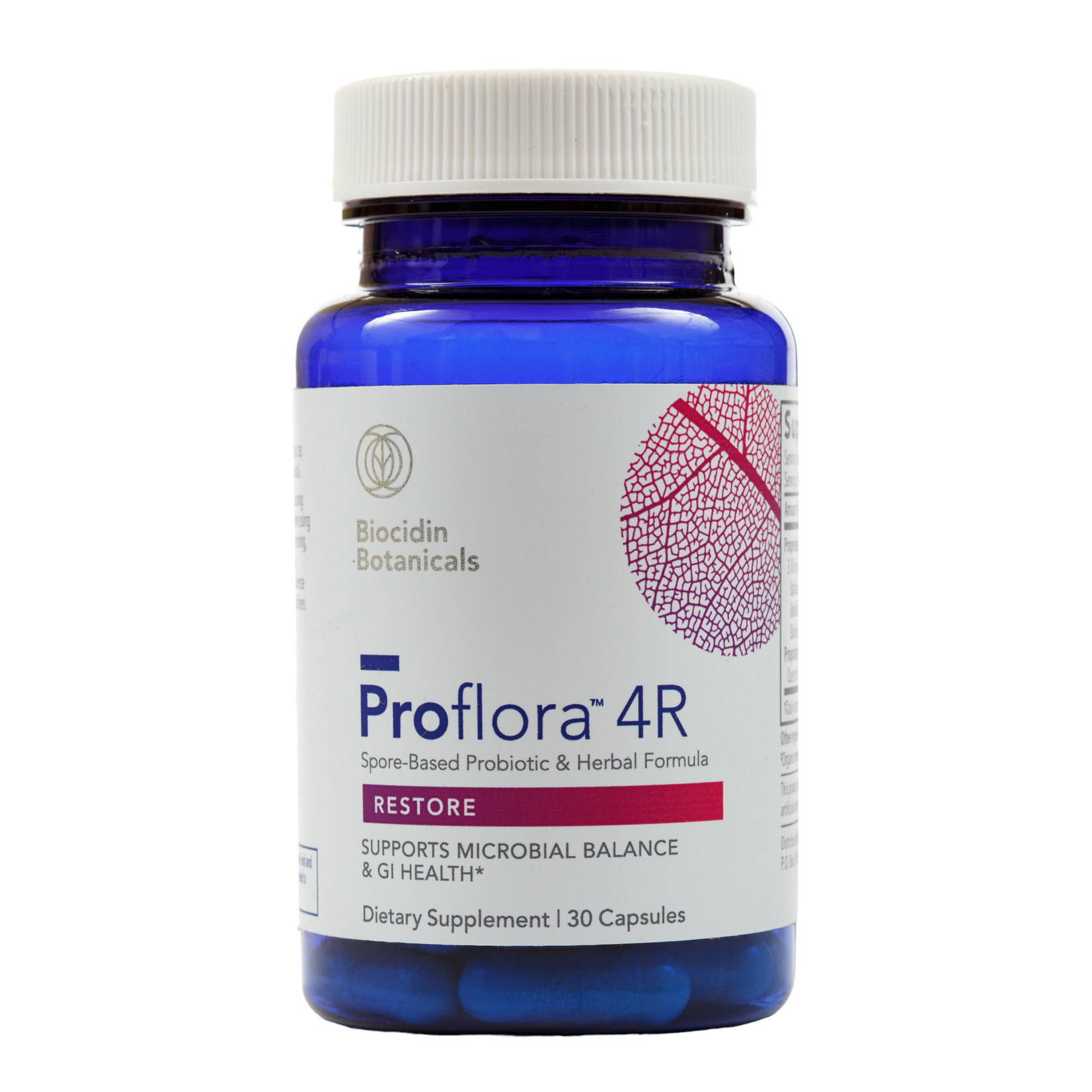 Bio-Botanical Research Proflora 4R Restorative Probiotic 30c Biocidin Botanicals