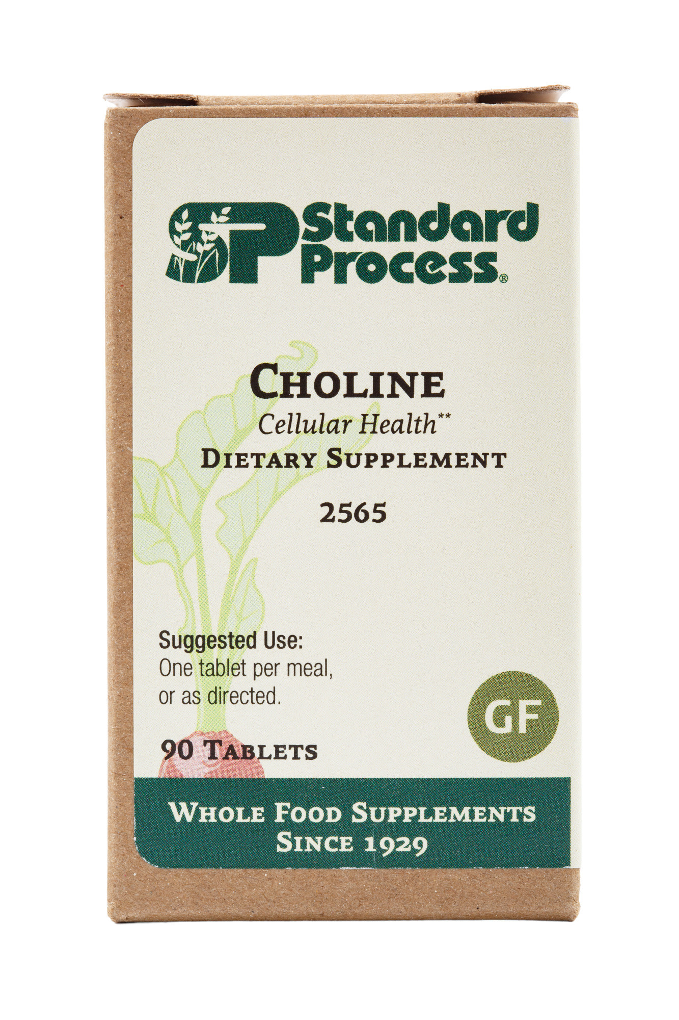 Choline 180mg 90t Standard Process Arcana Empothecary