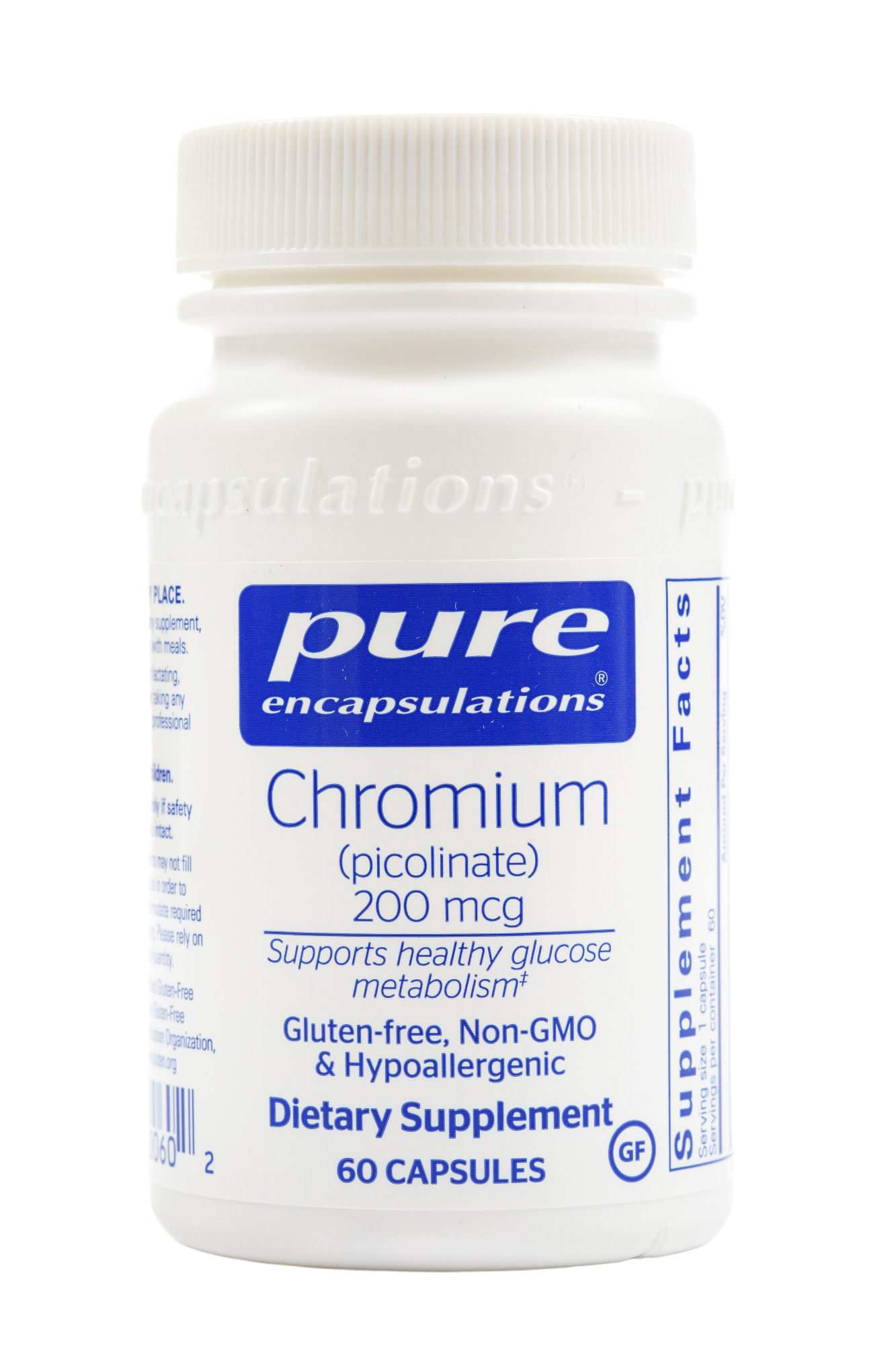 Chromium (picolinate) 200mcg 60c Pure Encapsulations Arcana Empothecary