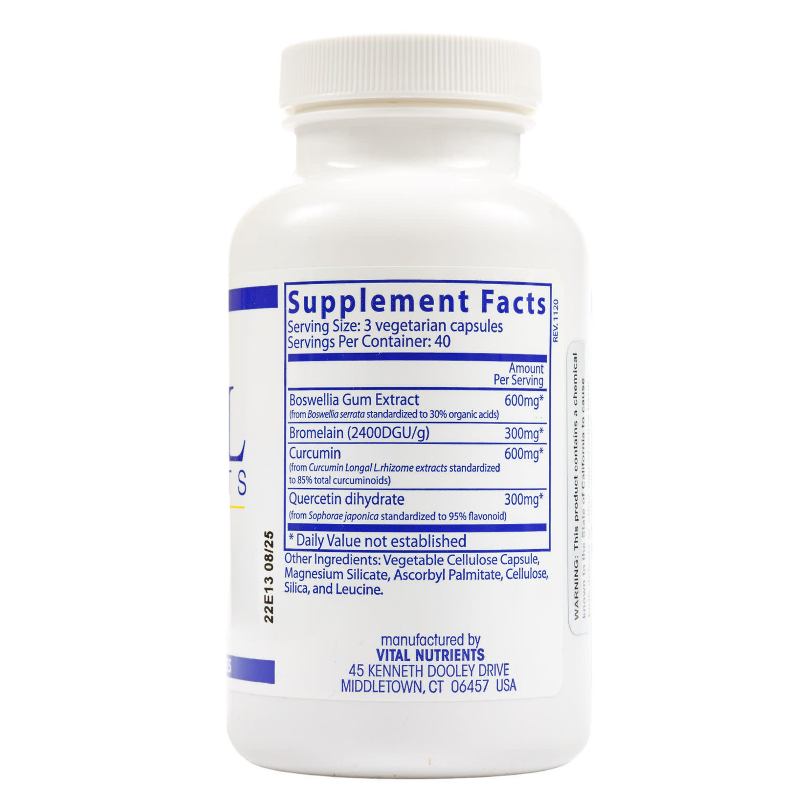 Vital Nutrients BCQ 120c Vital Nutrients