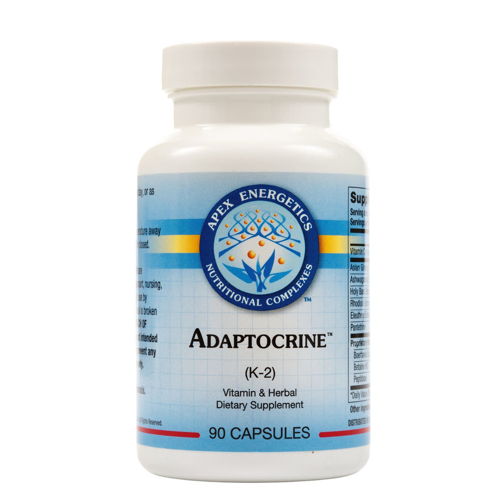 Apex Energetics Adaptocrine K-2 90c Apex Energetics