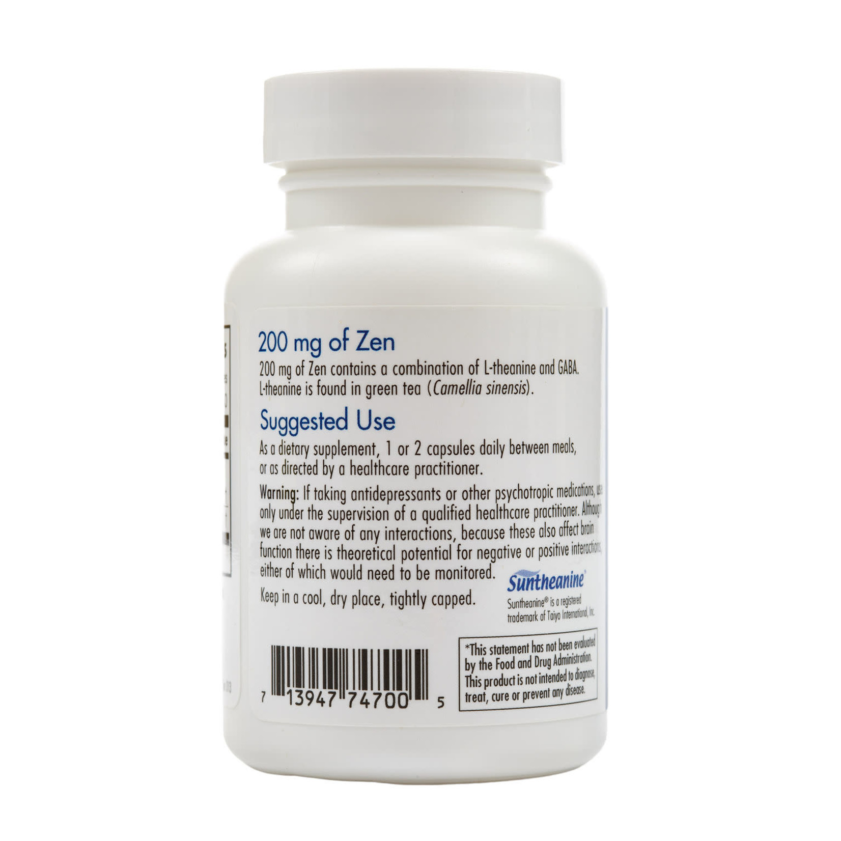 Allergy Research Group Zen 200mg 60c Allergy Research Group