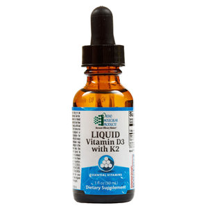 Ortho Molecular Products Liquid Vitamin D3 with K2 1oz Ortho Molecular Products