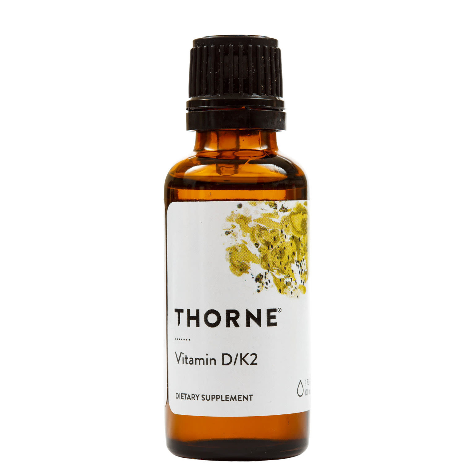Thorne Research Vitamin D3 K2 Liquid 1oz Thorne