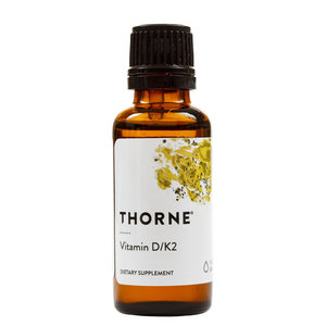 Thorne Research Vitamin D3 K2 Liquid 1oz Thorne