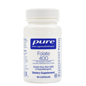 Pure Encapsulations Folate 400mcg 90c Pure Encapsulations