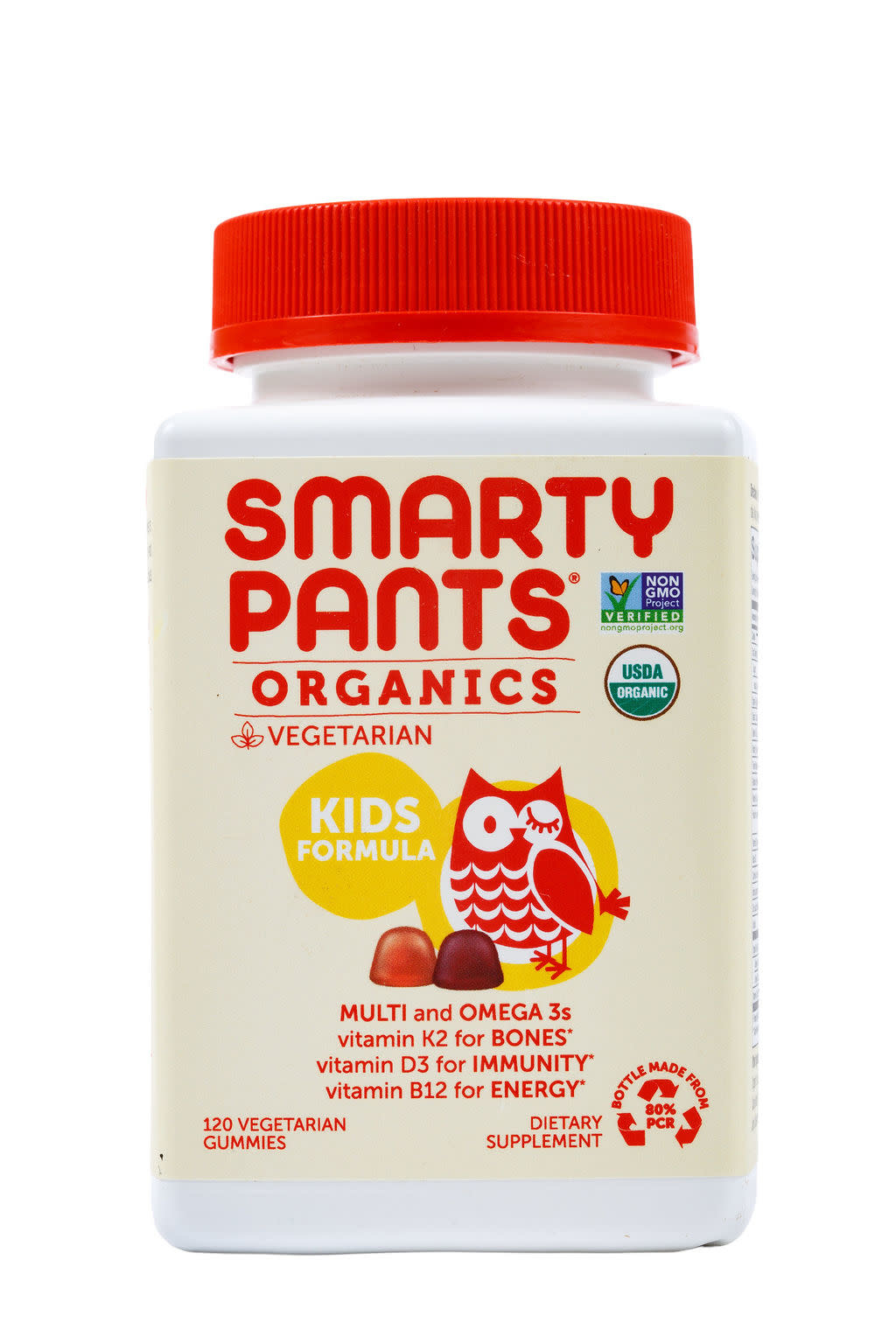 Kids Formula Organic Multivitamin and Omegas 120ct Smarty Pants Organics Arcana Empothecary