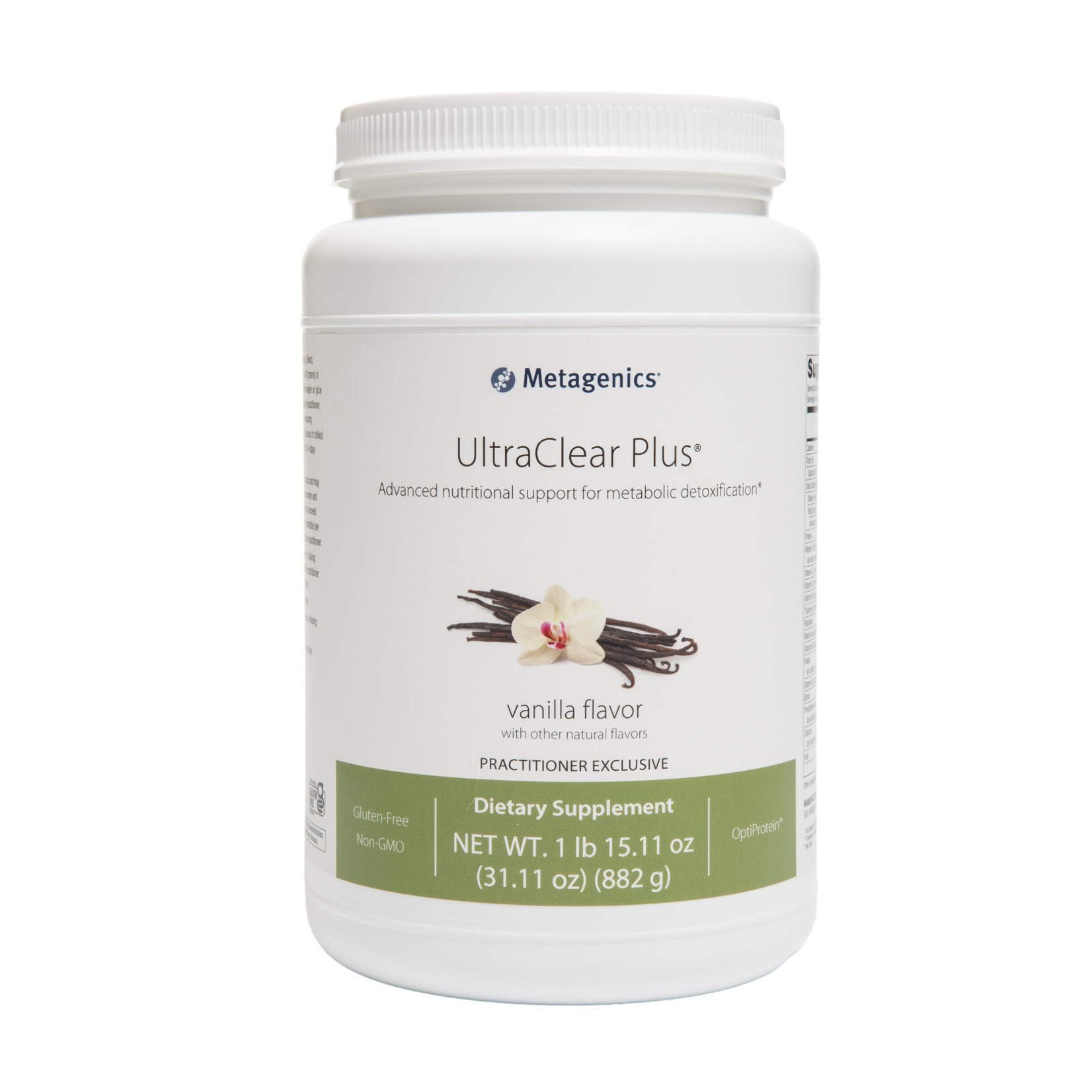 Metagenics UltraClear Plus Rice Powder Vanilla 882g Metagenics