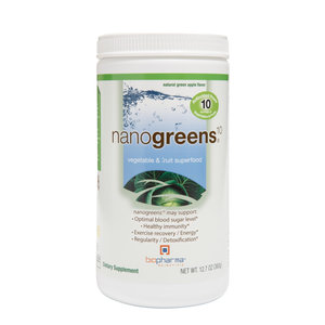 BioPharma NanoGreens 10 Green Apple 12.7oz BioPharma Scientific