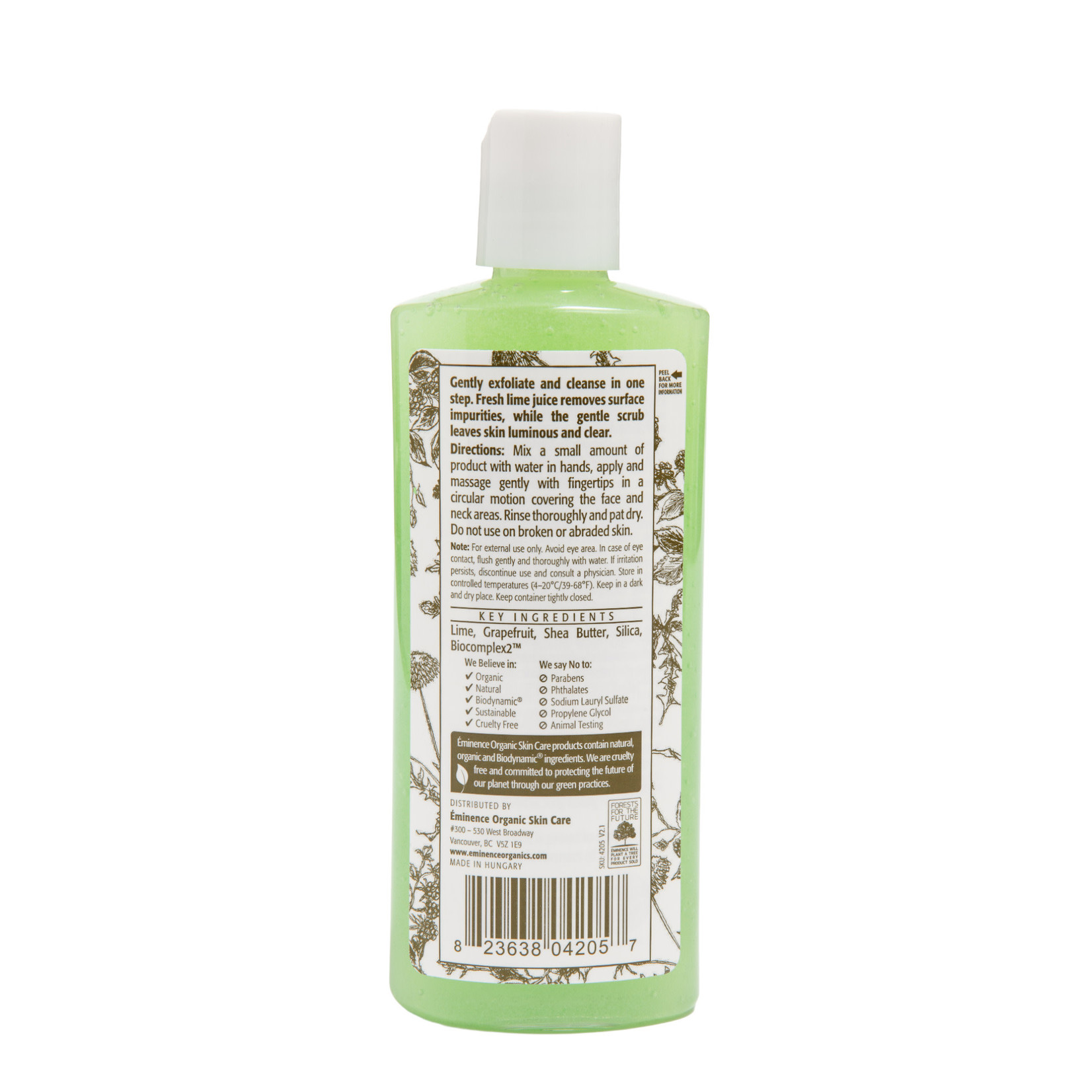 Eminence Citrus Exfoliating Wash 4.2oz Eminence