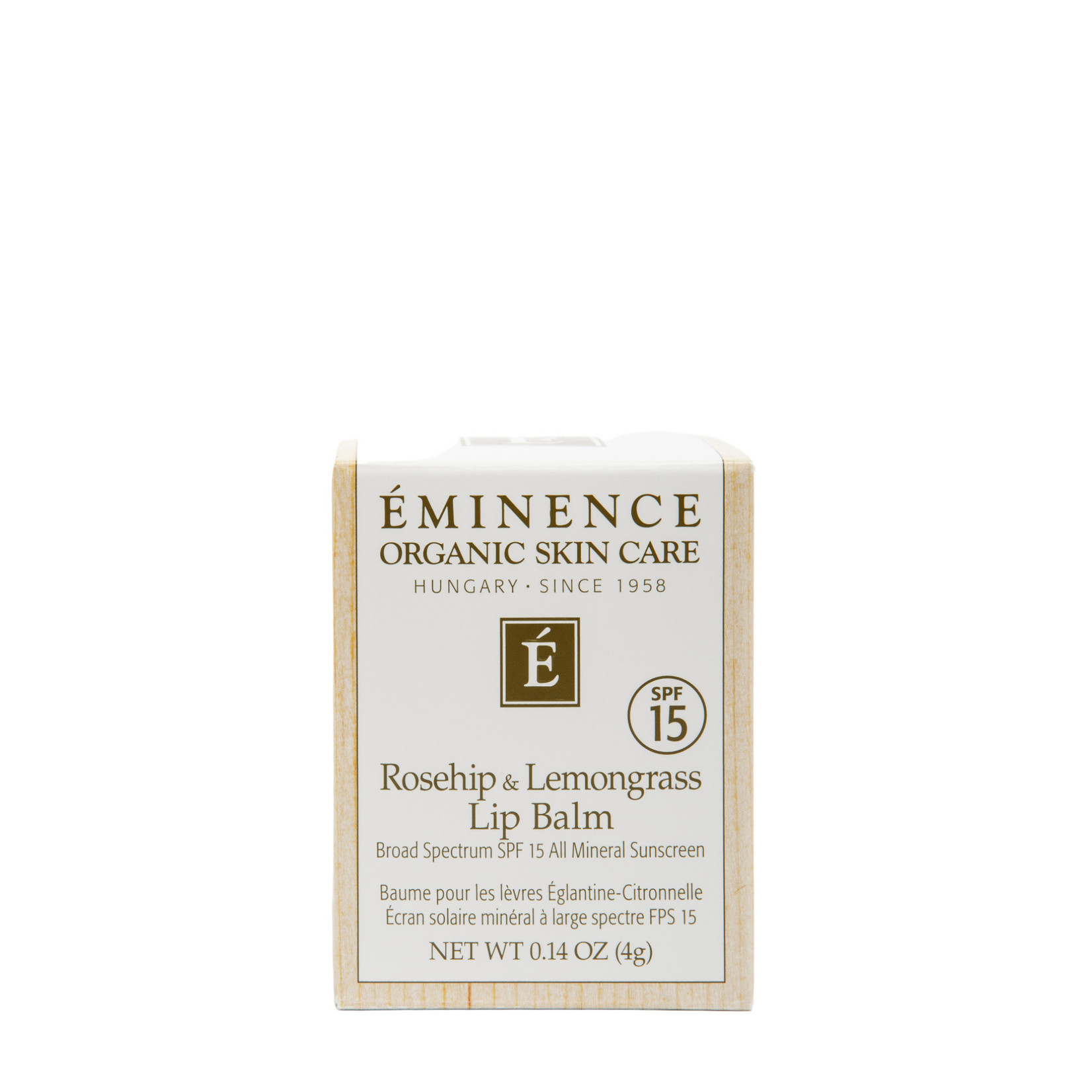 Eminence Rosehip & Lemongrass Lip Balm SPF 15 0.14oz Eminence