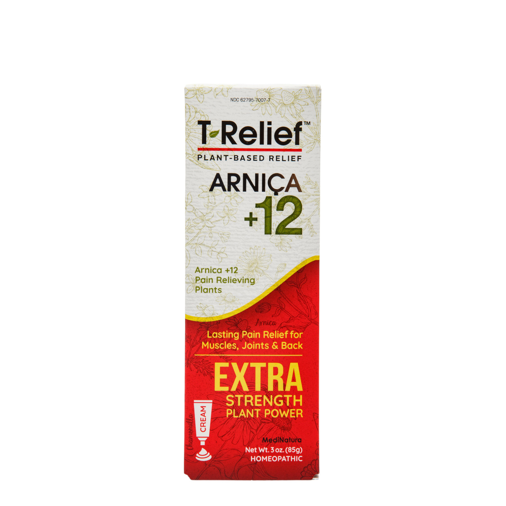 MediNatura T-Relief ES Pain Relief cream 3oz MediNatura Professional