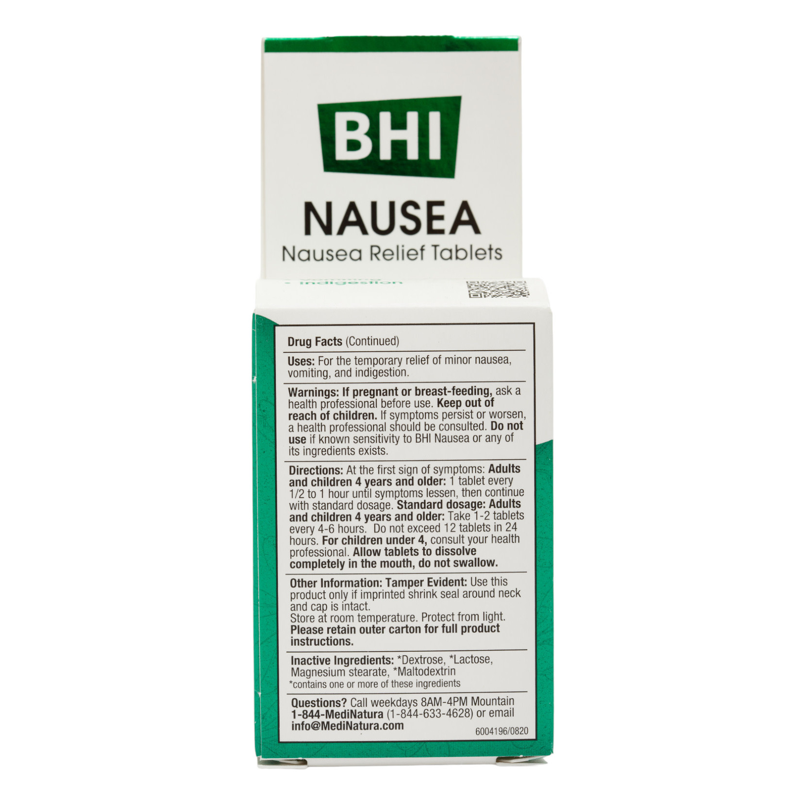 BHI Nausea 100t BHI