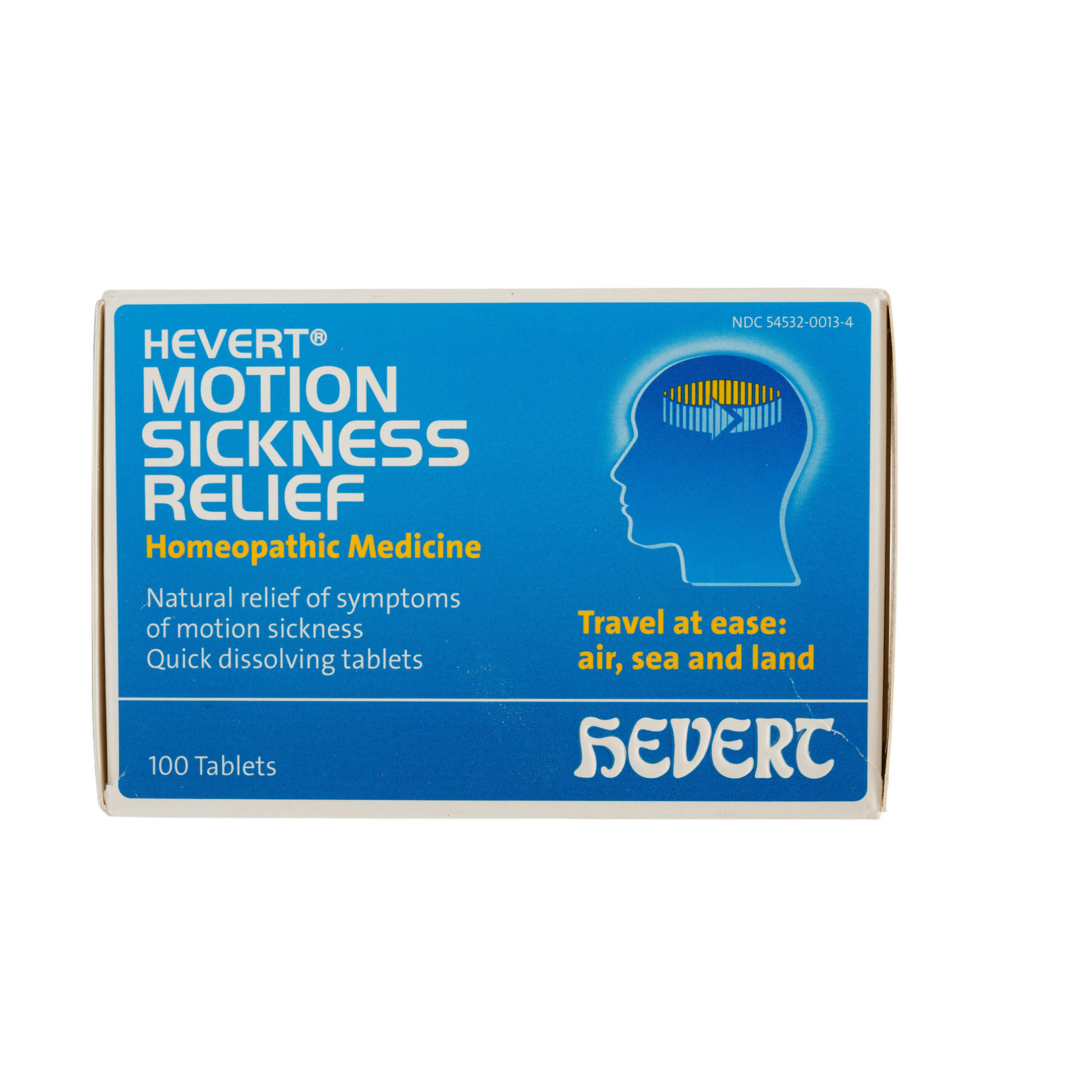 Hevert Pharmaceuticals Motion Sickness Relief 100t Hevert Pharmaceuticals