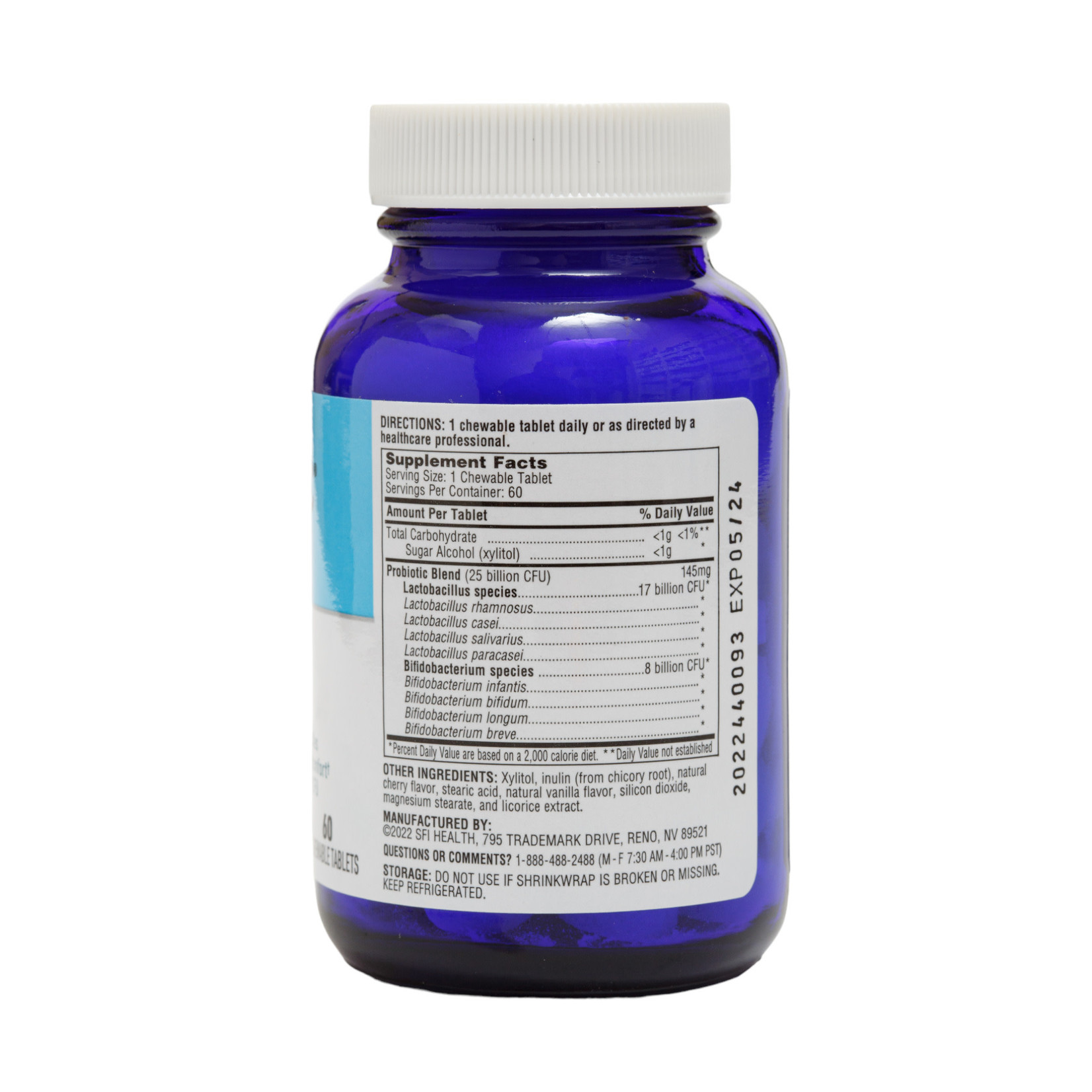 SFI Health (formerly Klaire Labs) Ther-Biotic Kids Chewables 60t Klaire Labs