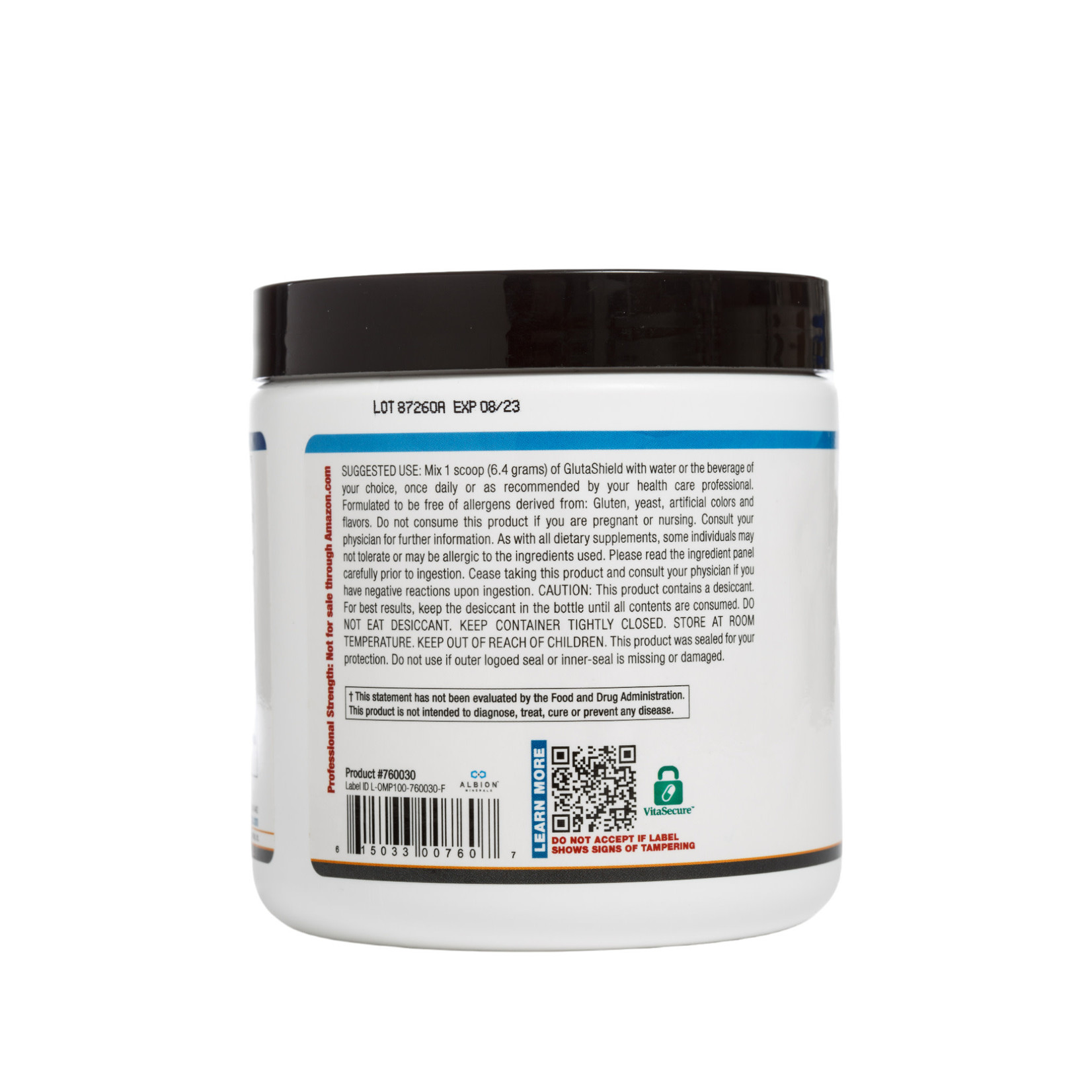 Ortho Molecular Products GlutaShield Vanilla Ortho Molecular Products