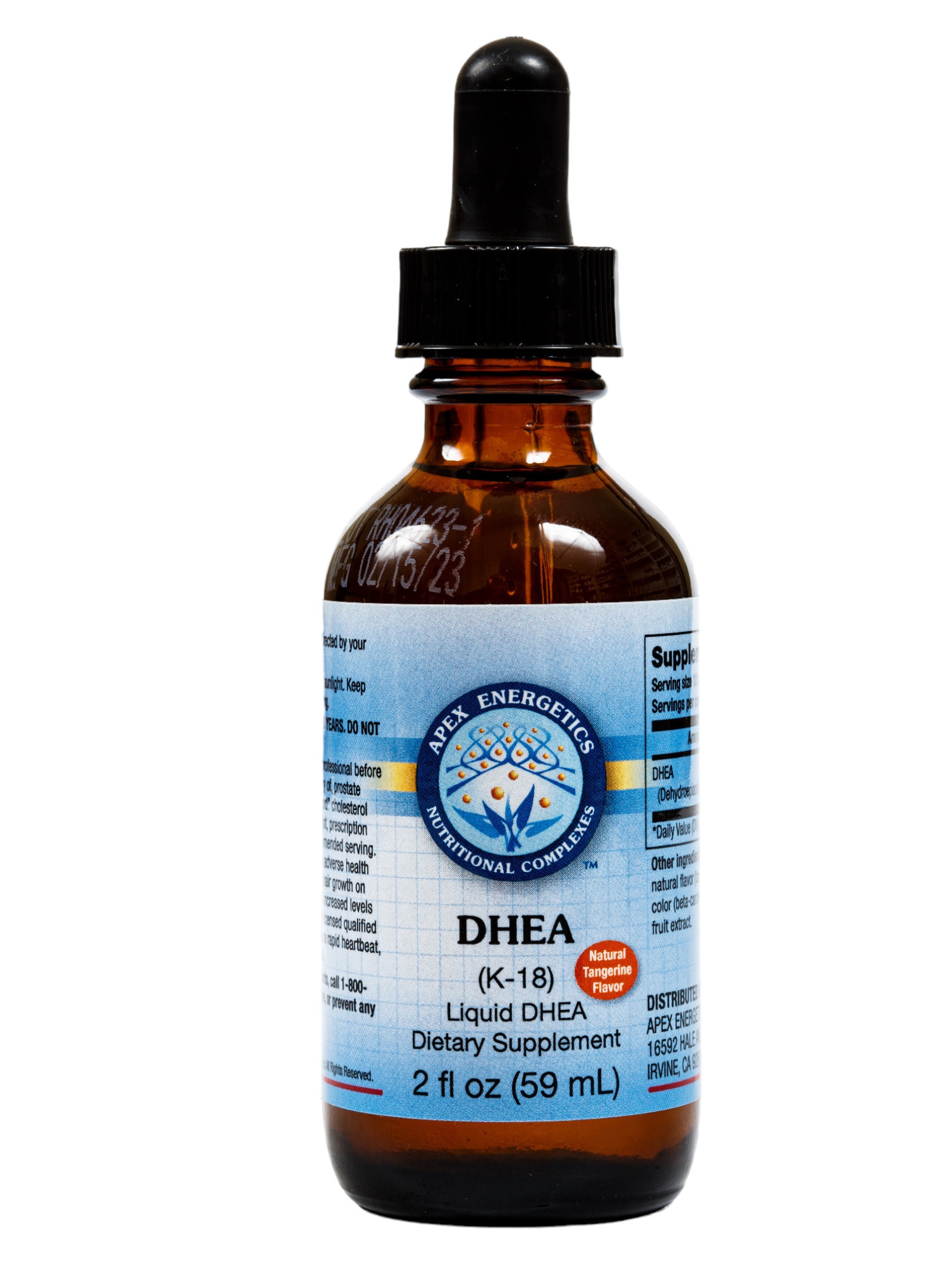 DHEA Liquid 2oz K18 Apex Energetics Arcana Empothecary