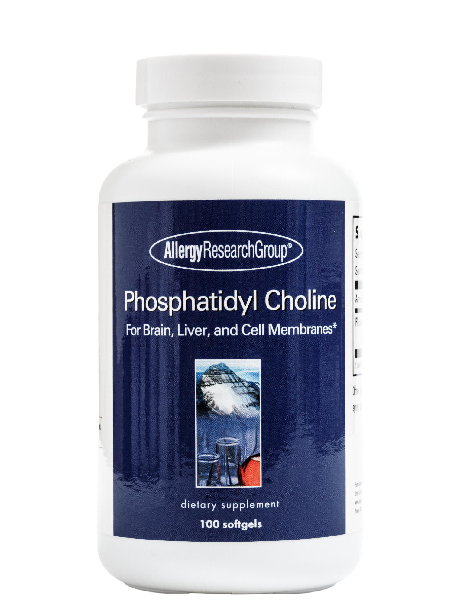 Phosphatidyl Choline 1.54g 100c Allergy Research Group - Arcana Empothecary