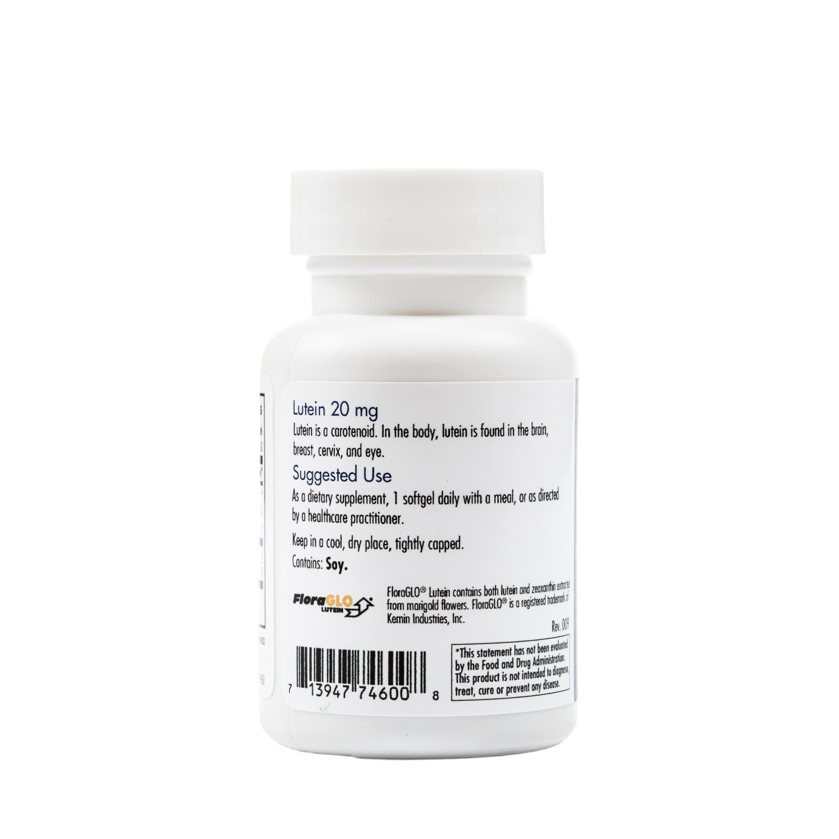 Allergy Research Group Lutein 20mg 60sg Allergy Research Group
