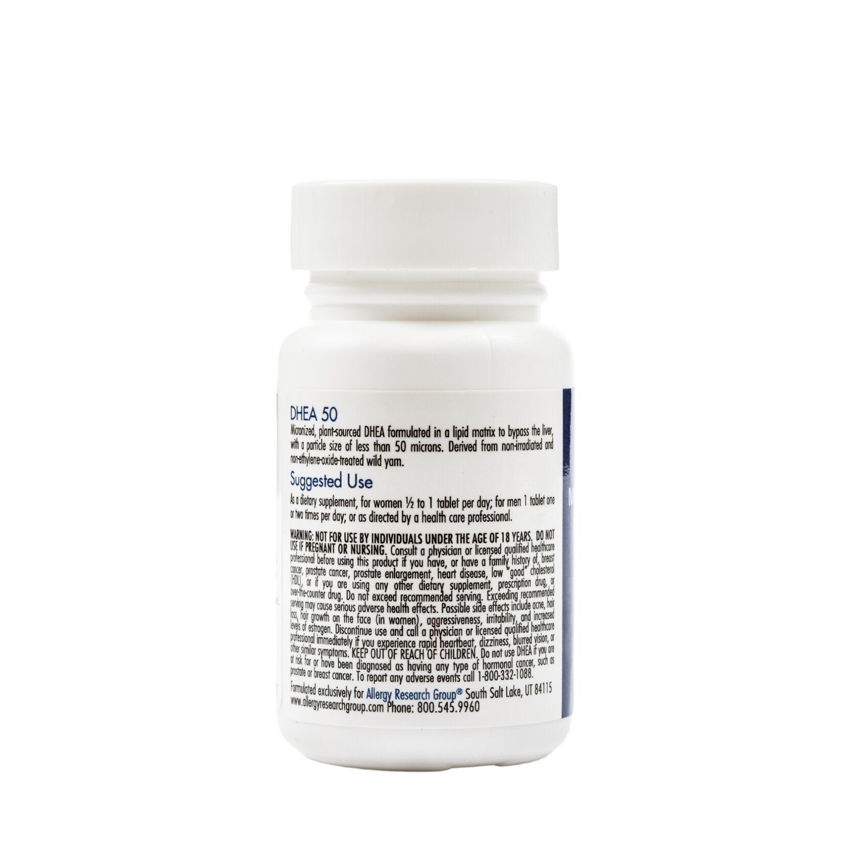 Allergy Research Group DHEA 50mg 60t Allergy Research Group