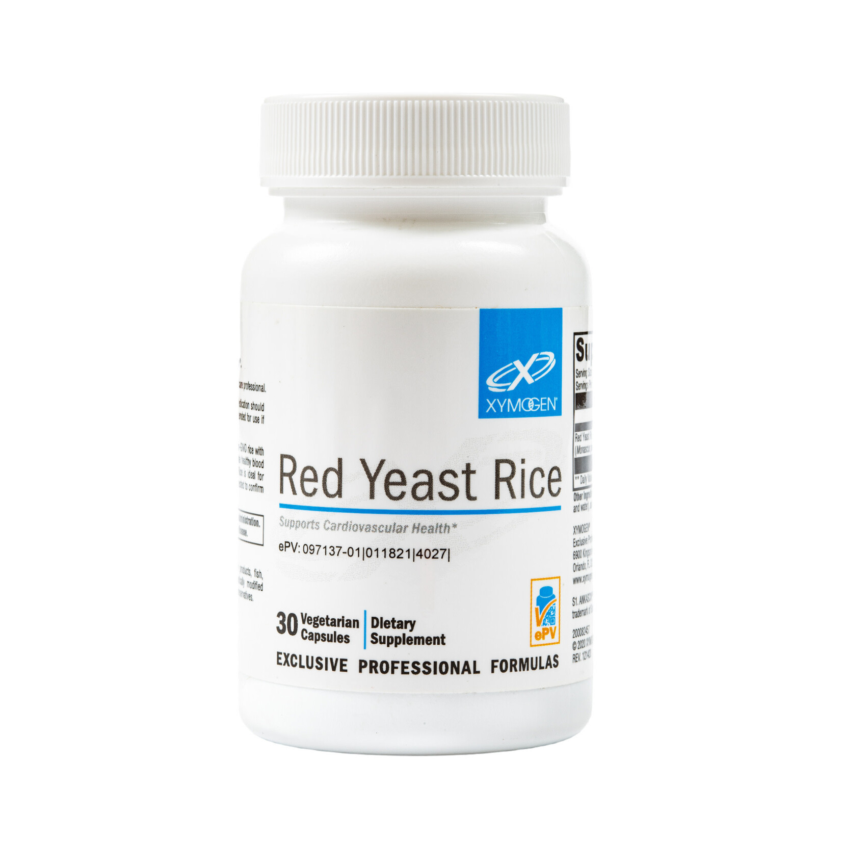 Xymogen Red Yeast Rice 110mg 30c Xymogen
