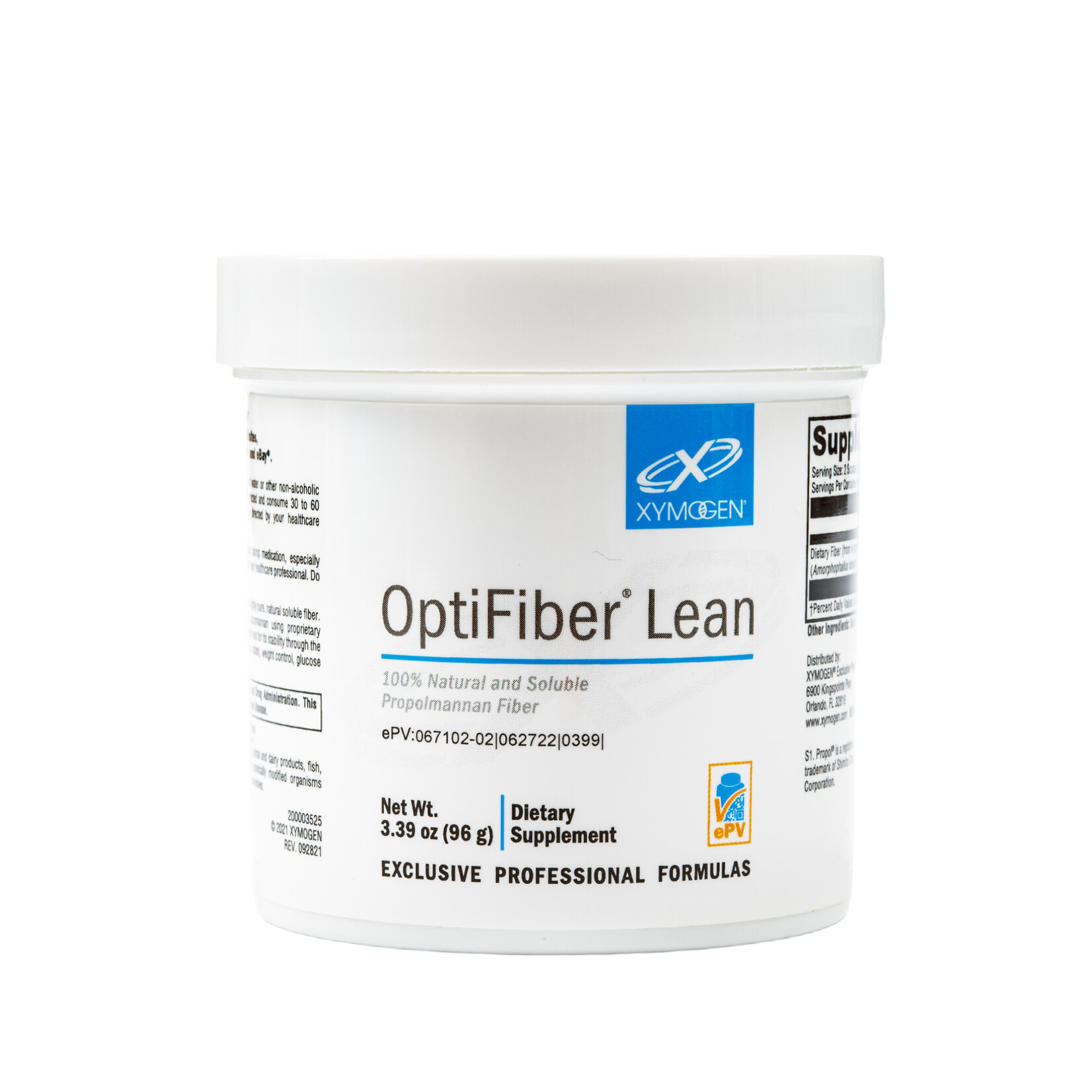Xymogen OptiFiber Lean 30 servings Xymogen