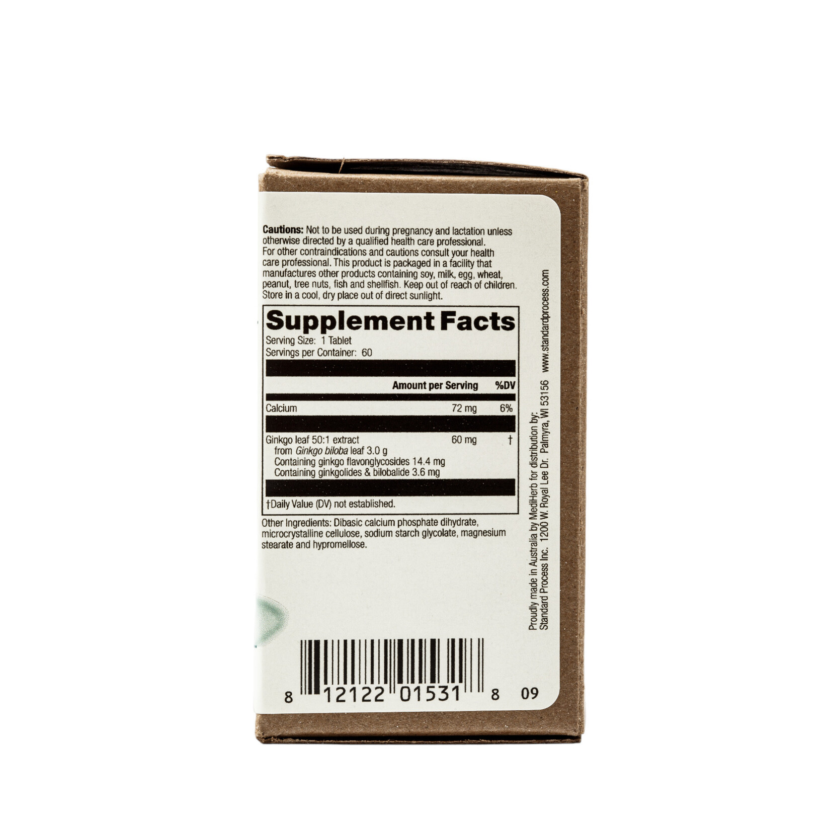 Ginkgo Forte 60t MediHerb