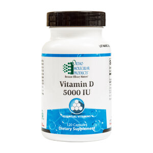 Ortho Molecular Products Vitamin D 5000 IU 120c Ortho Molecular Products