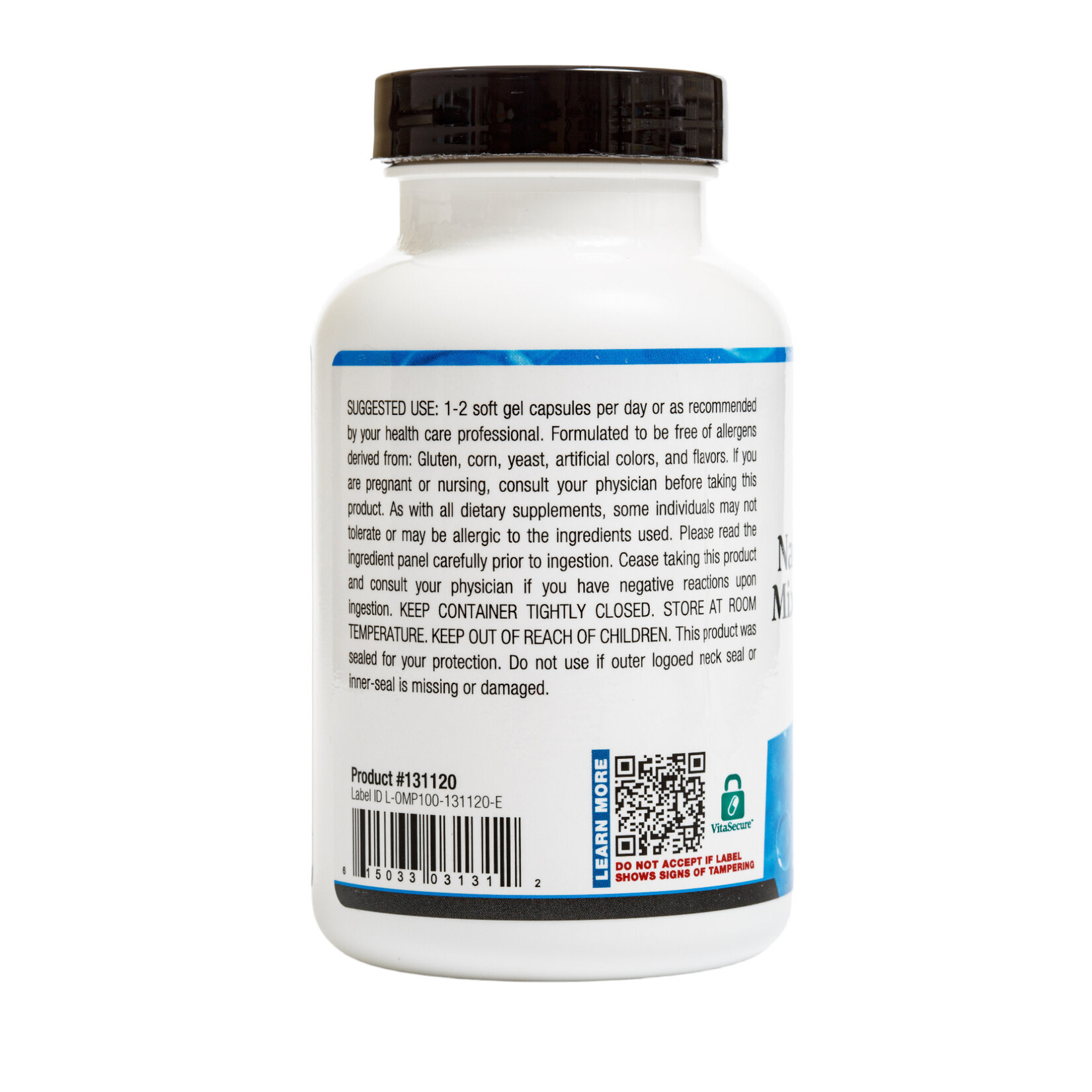 Ortho Molecular Products Natural Vitamin E Mixed Tocopherols 120c Ortho Molecular Products