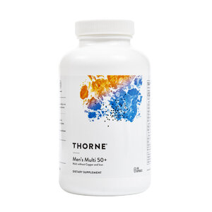 Thorne Research Men's Multi 50+ Multi without Copper and Iron 180c Thorne