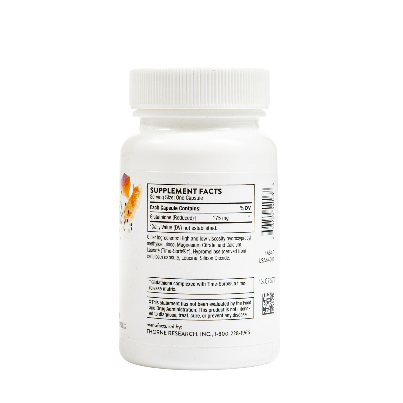 Thorne Research Glutathione-SR 60c Thorne